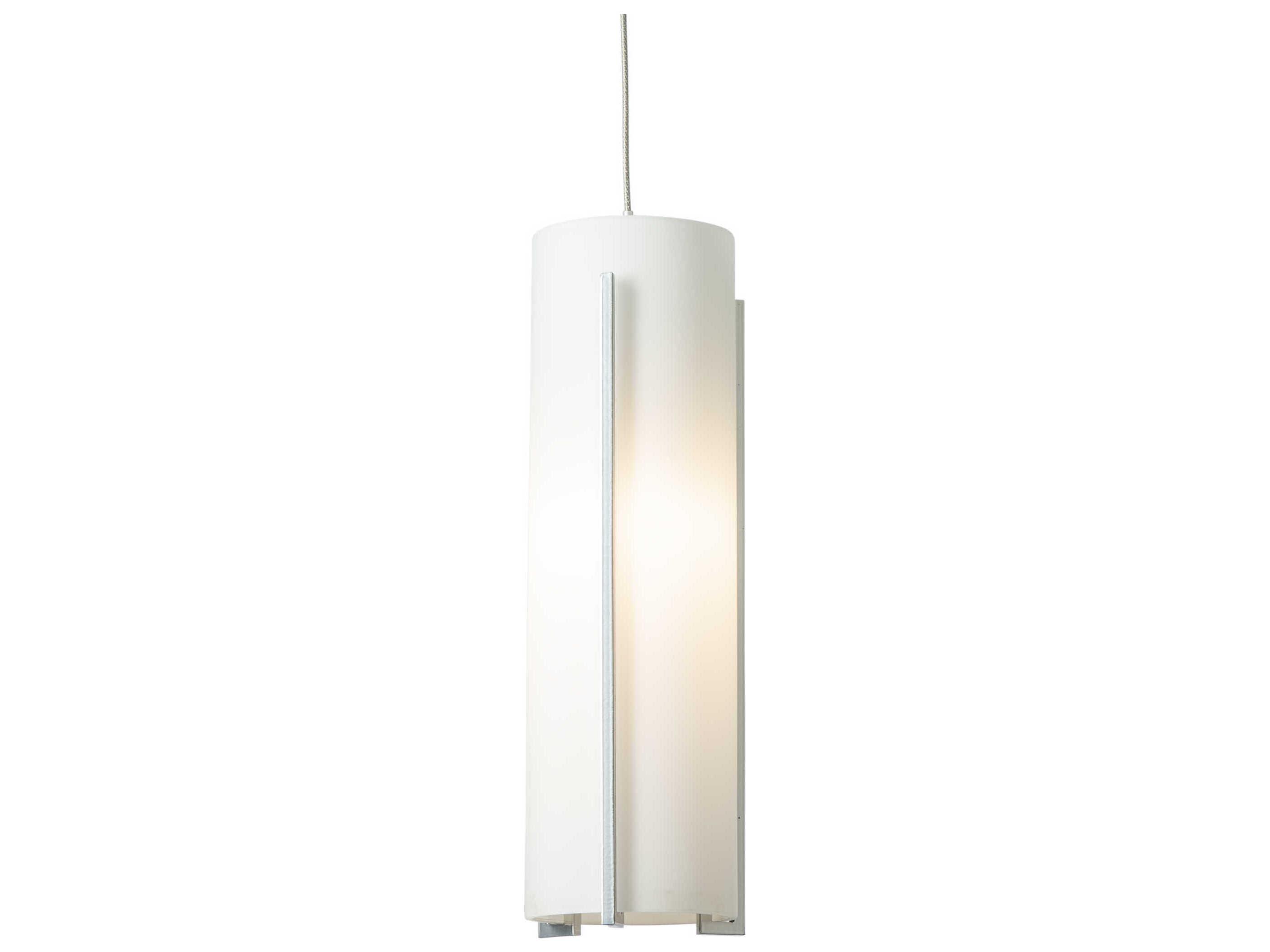 Hubbardton Forge Exos 1-Light Glass Cylinder Mini Pendant