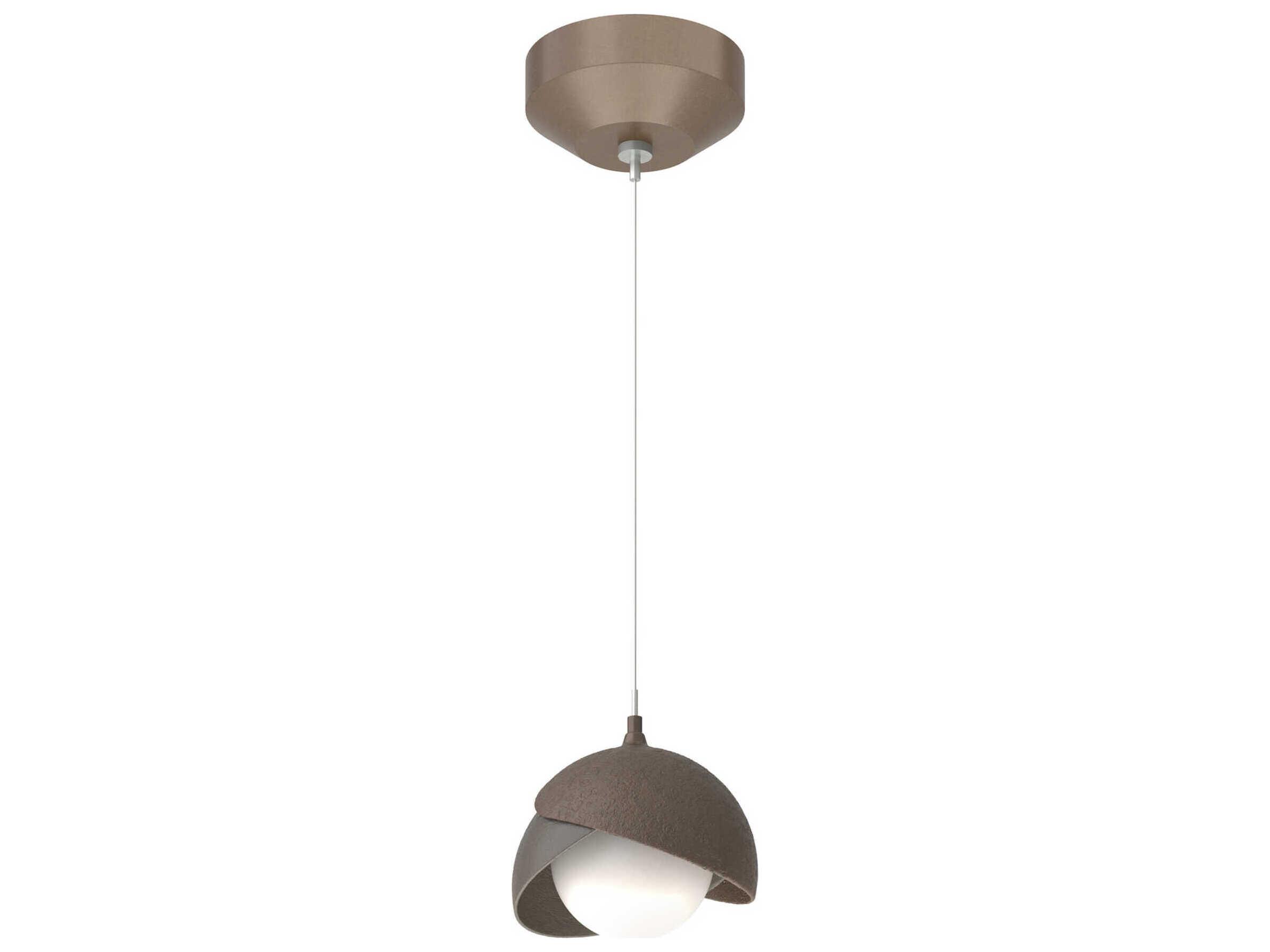 Hubbardton Forge Brooklyn 1-Light Glass Globe Mini Pendant