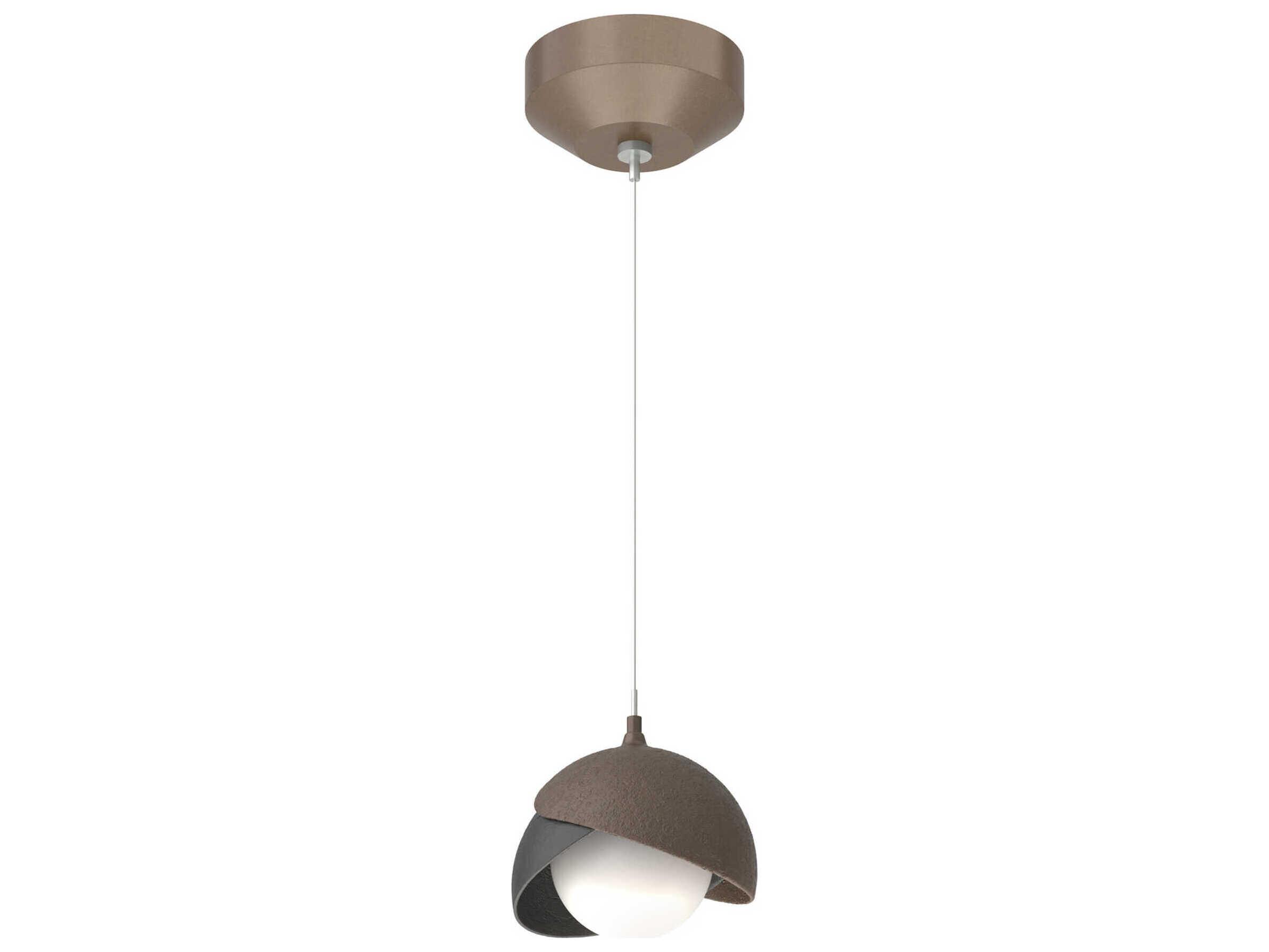 Hubbardton Forge Brooklyn 1-Light Glass Globe Mini Pendant