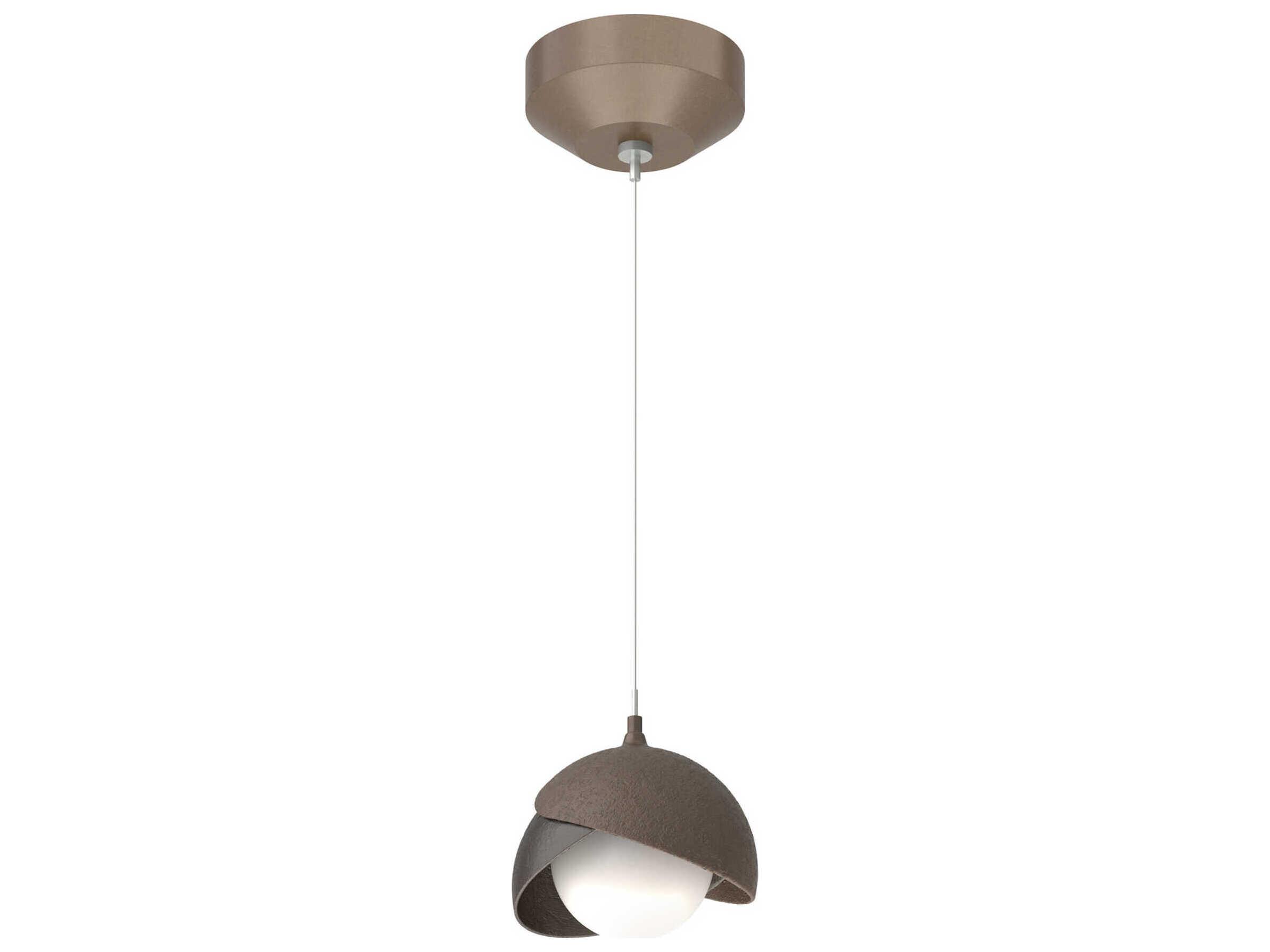 Hubbardton Forge Brooklyn 1-Light Glass Globe Mini Pendant