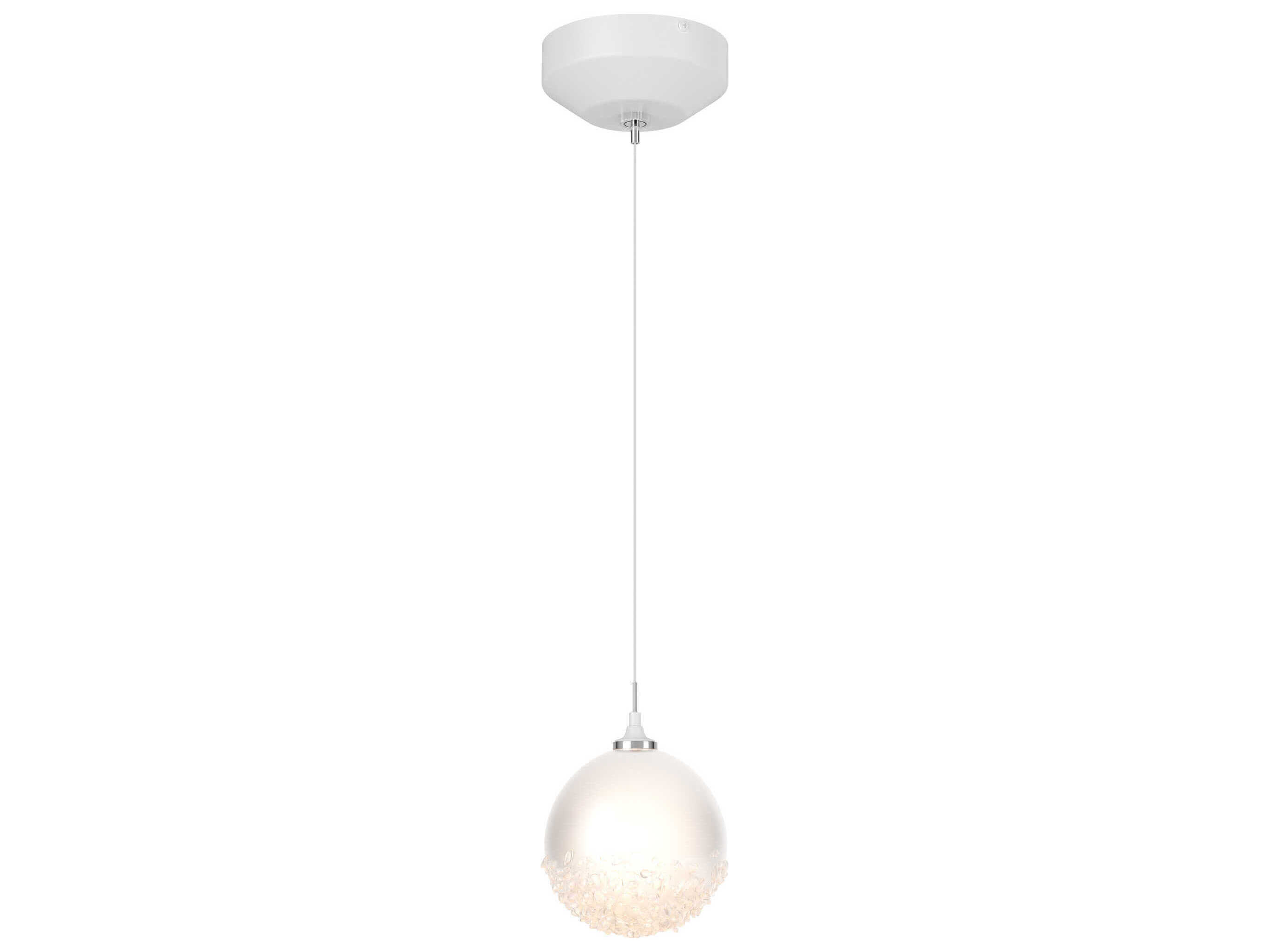 Hubbardton Forge Fritz 1-Light Glass LED Globe Mini Pendant
