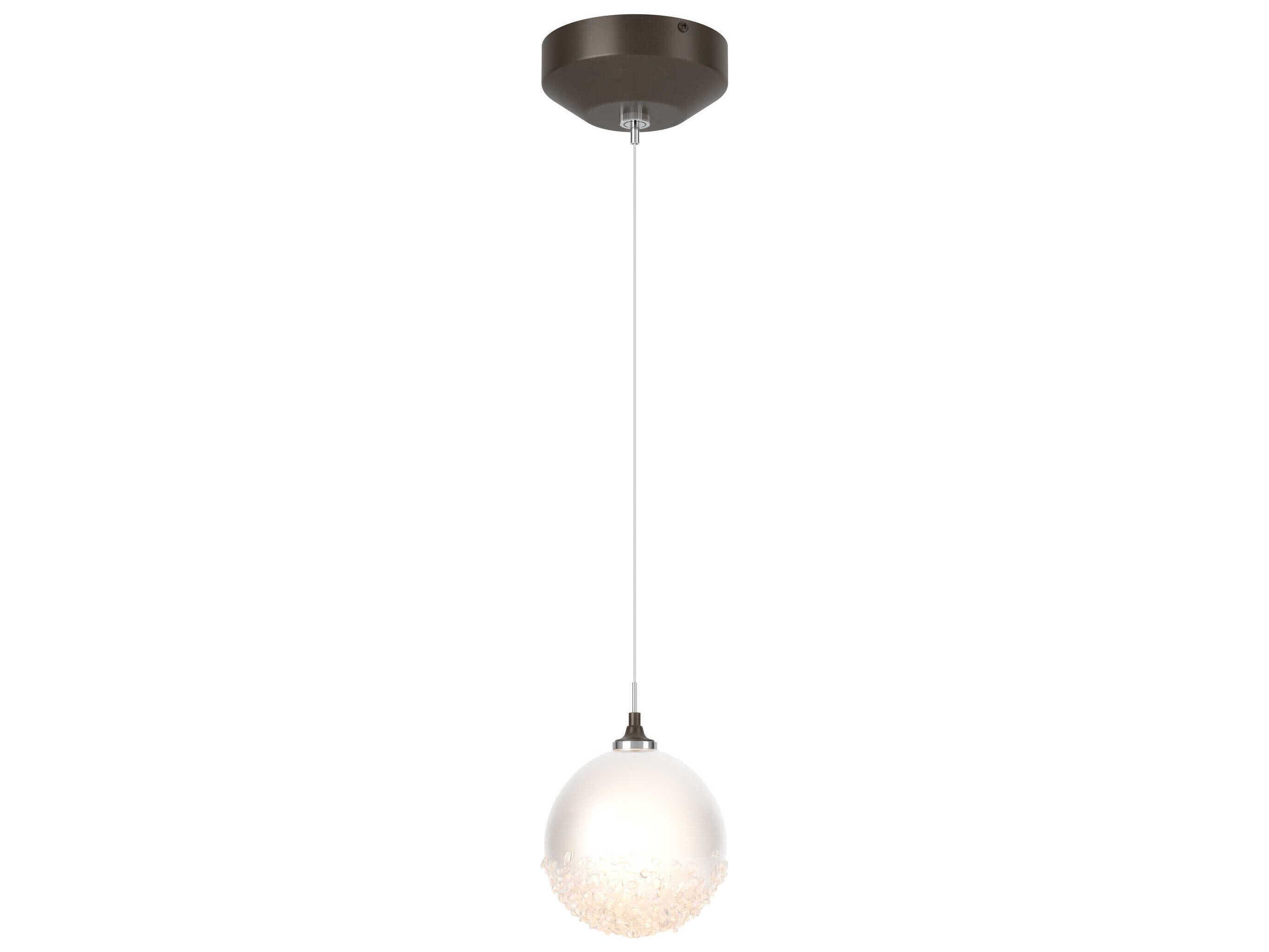 Hubbardton Forge Fritz 1-Light Glass LED Globe Mini Pendant