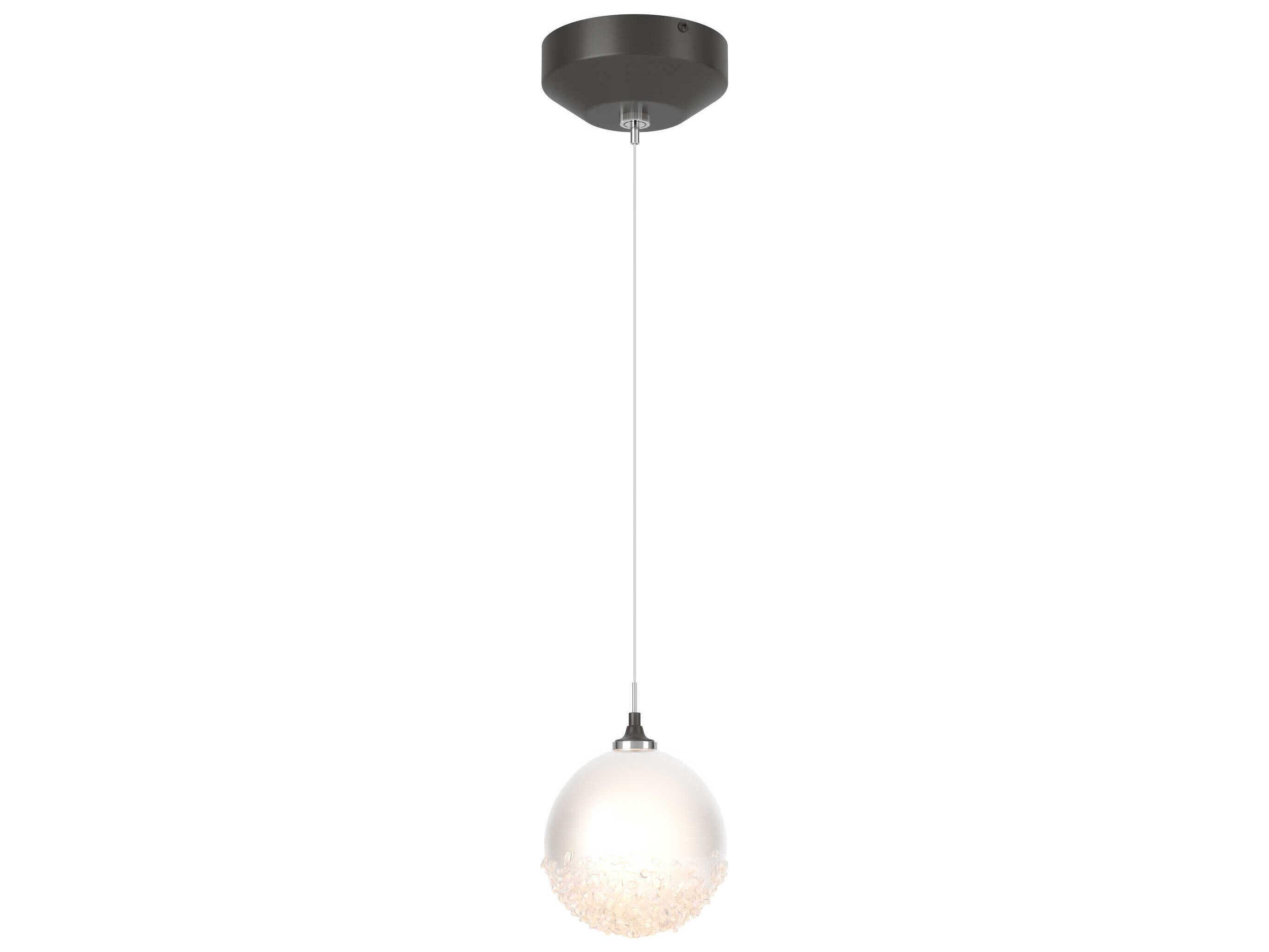 Hubbardton Forge Fritz 1-Light Glass LED Globe Mini Pendant