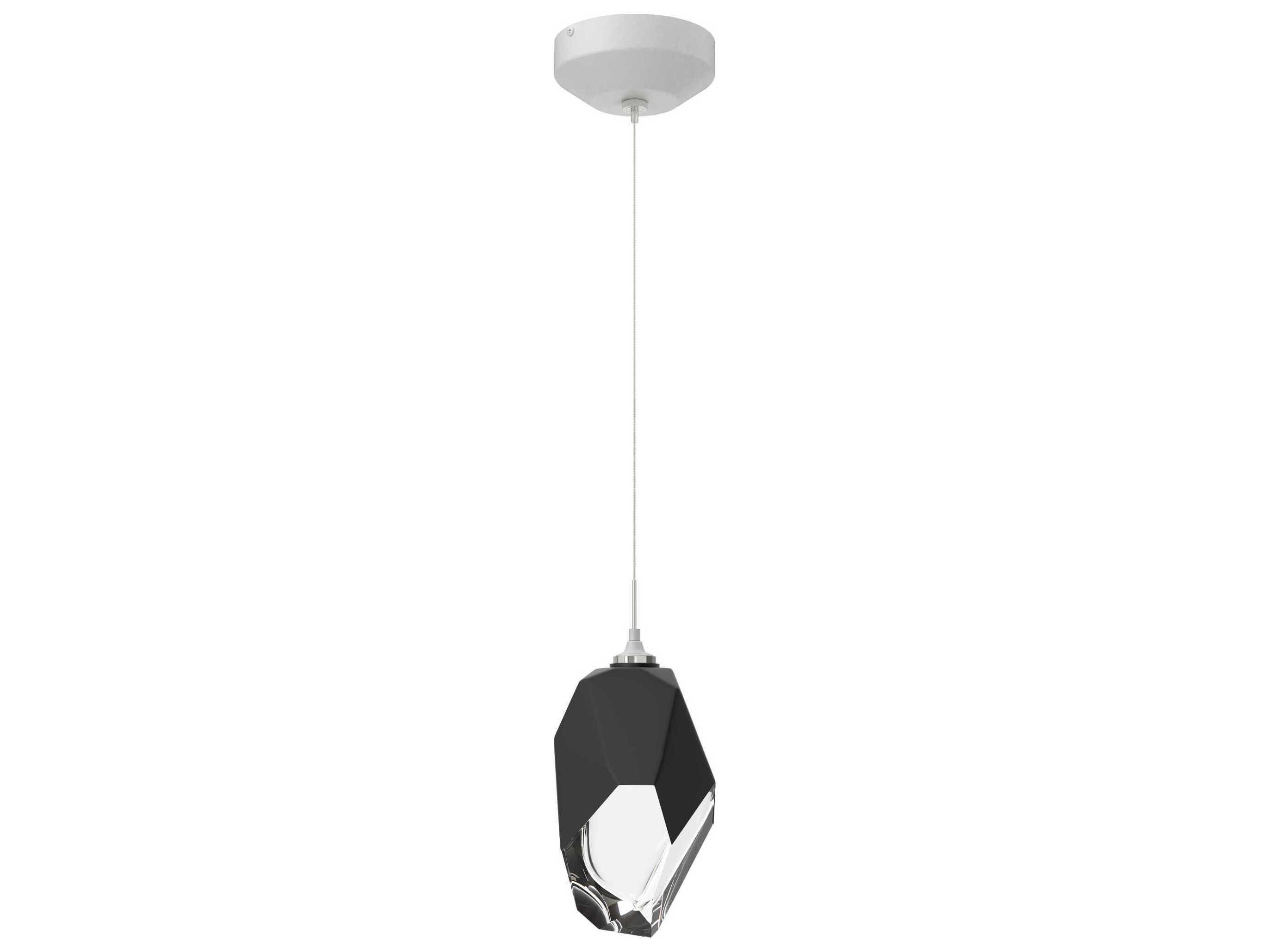 Hubbardton Forge Chrysalis 1-Light Crystal Glass Mini Pendant
