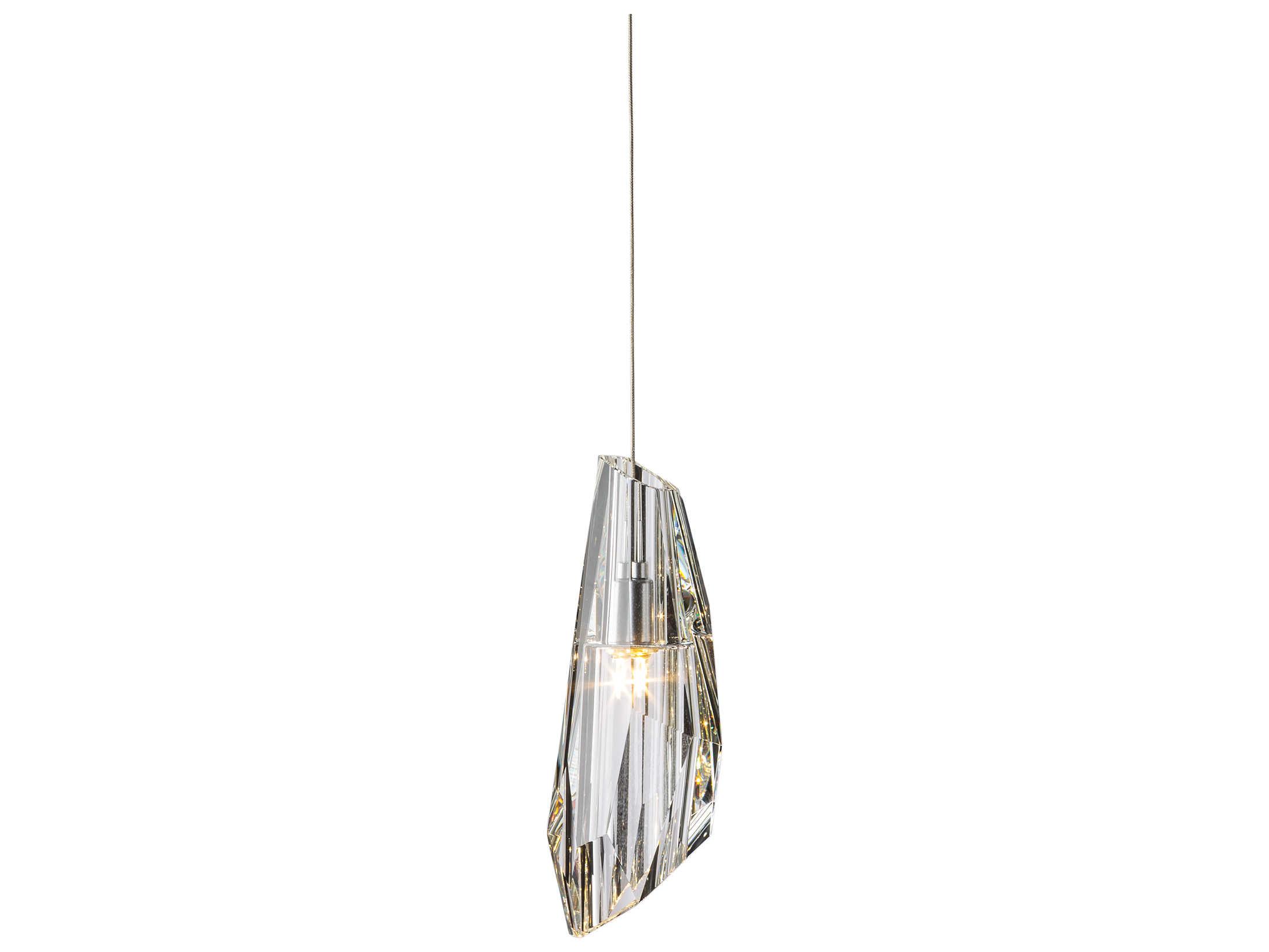 Hubbardton Forge Luma 1-Light Crystal Mini Pendant