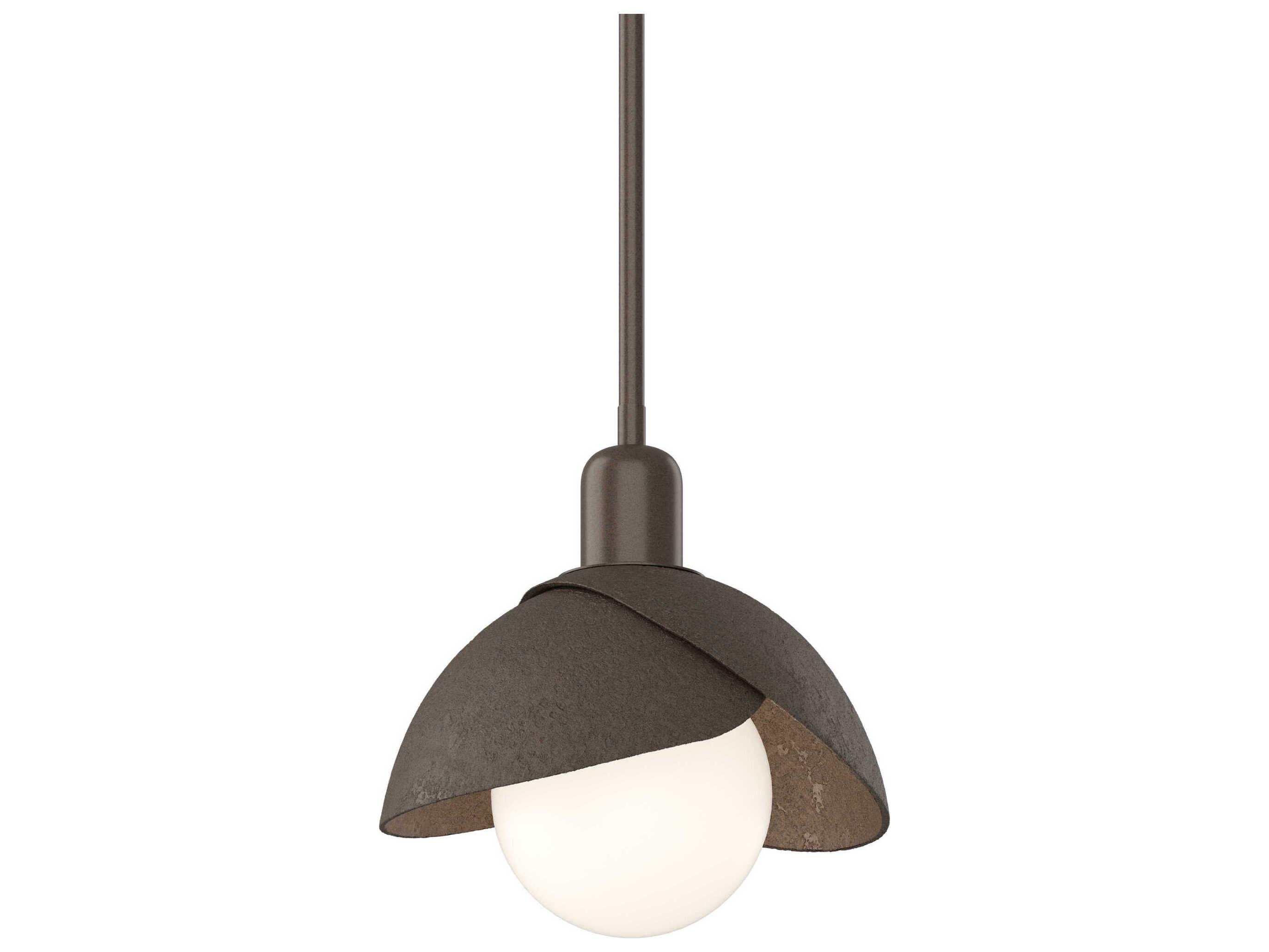 Hubbardton Forge Brooklyn 1-Light Glass Globe Mini Pendant