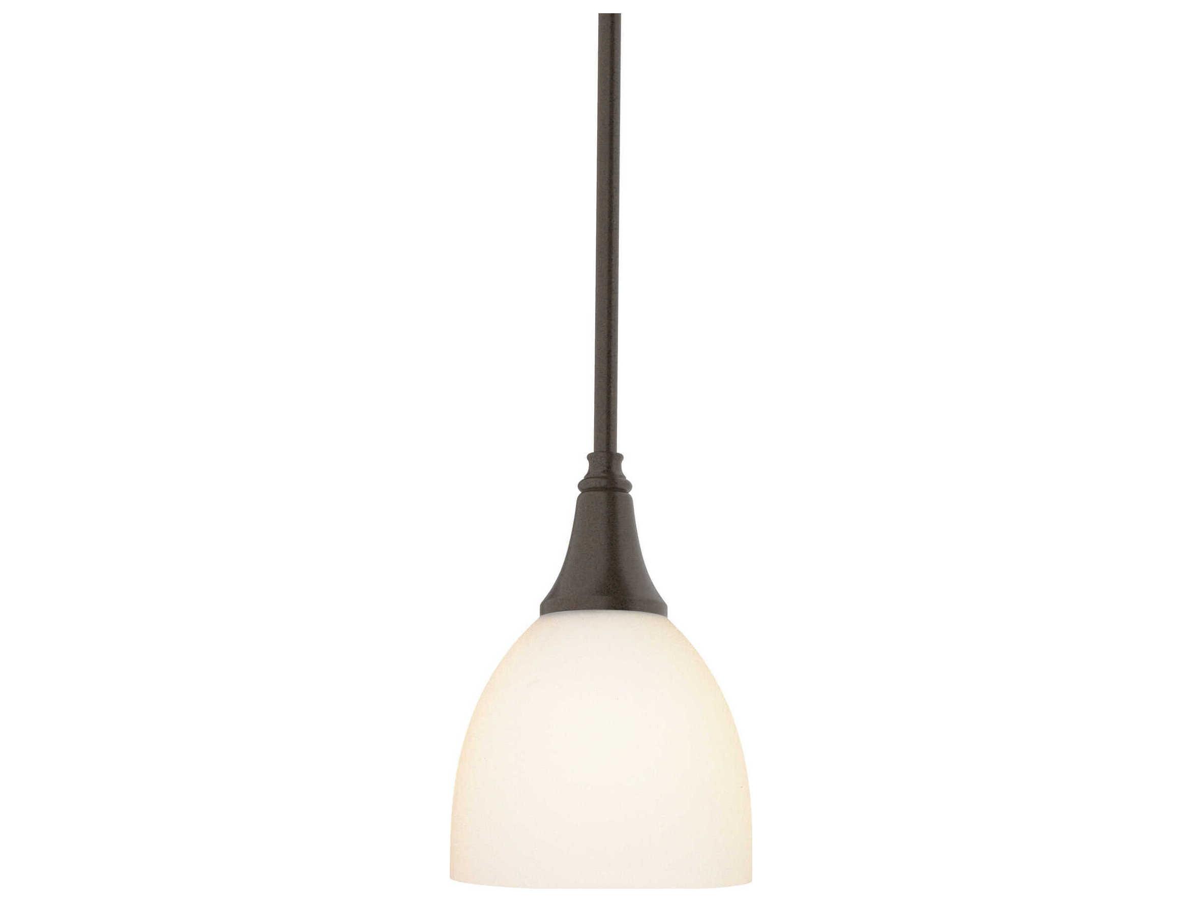 Hubbardton Forge Trumpet 1-Light Glass Bell Mini Pendant