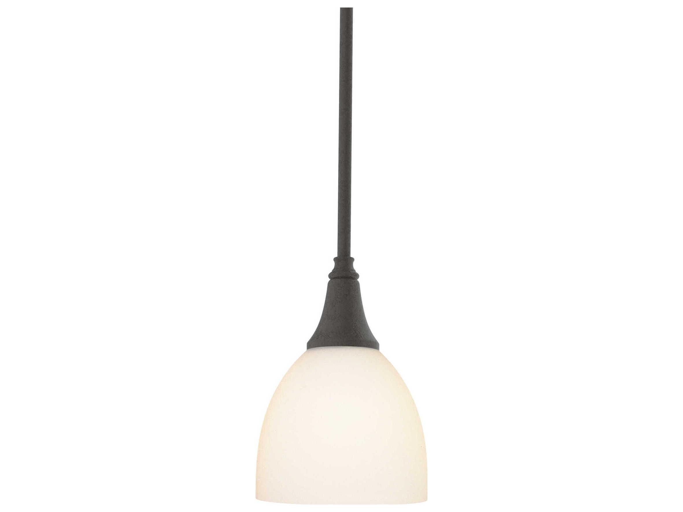 Hubbardton Forge Trumpet 1-Light Glass Bell Mini Pendant