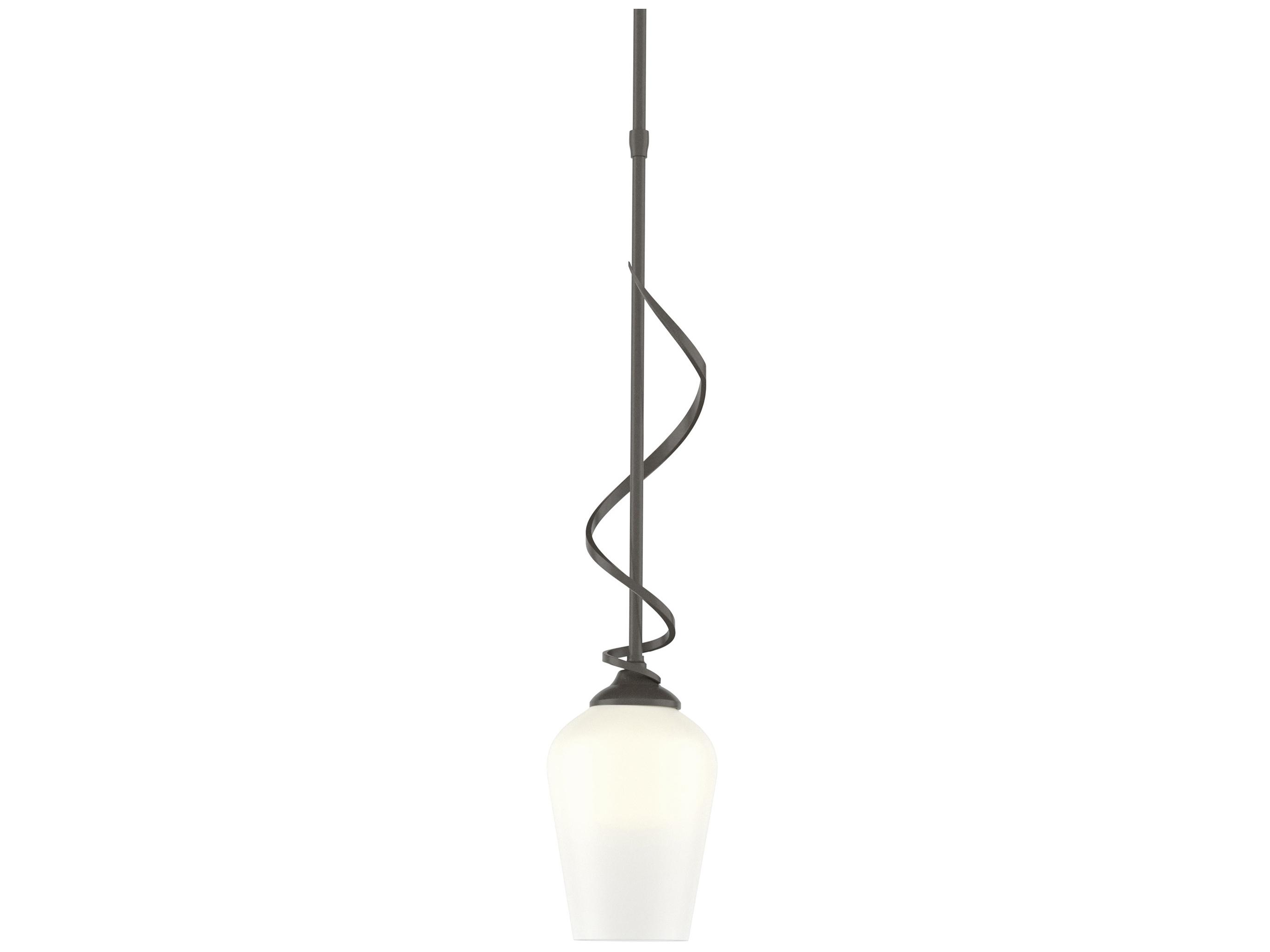 Hubbardton Forge Flora 1-Light Glass Bell Mini Pendant