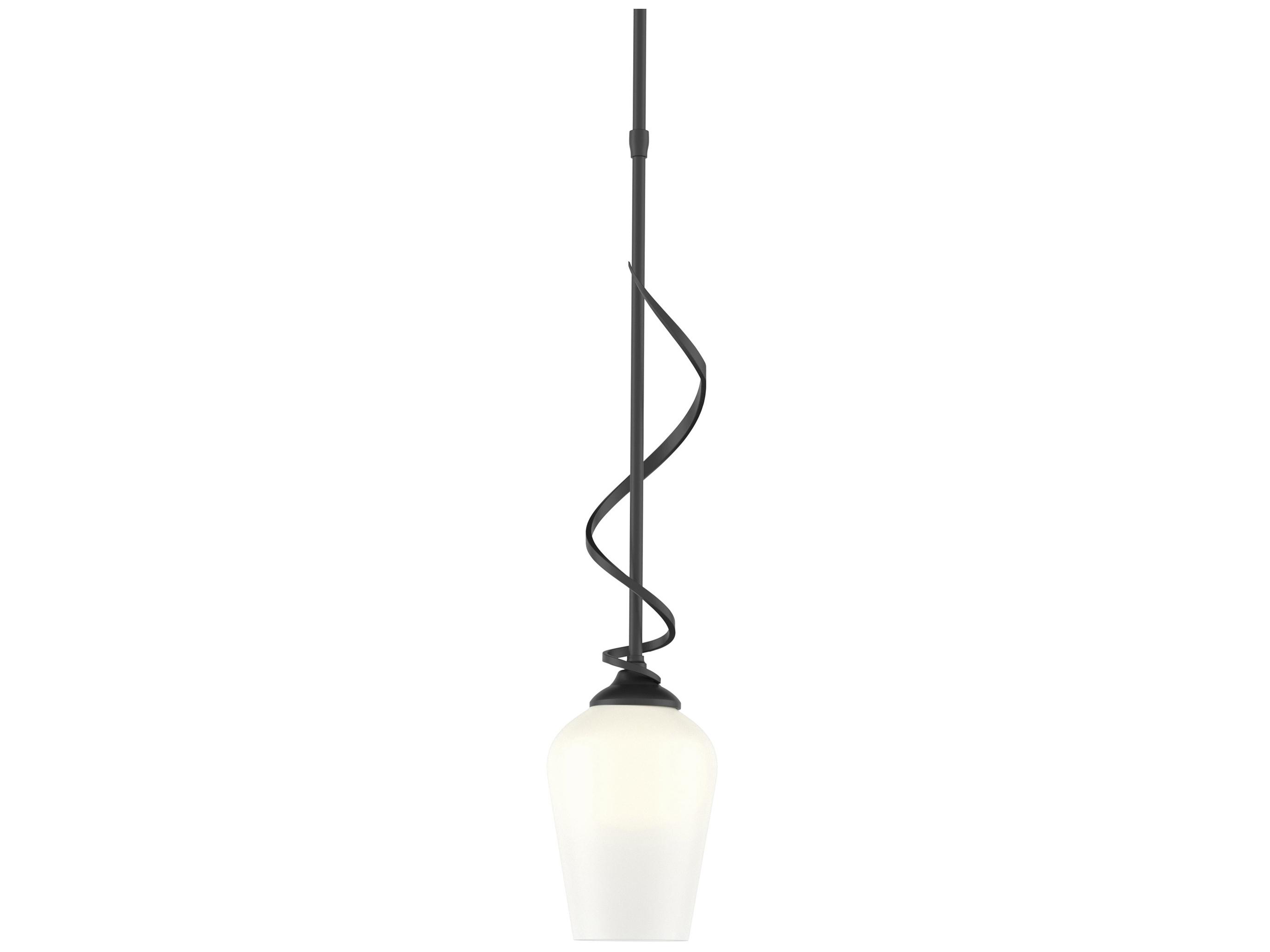 Hubbardton Forge Flora 1-Light Glass Bell Mini Pendant