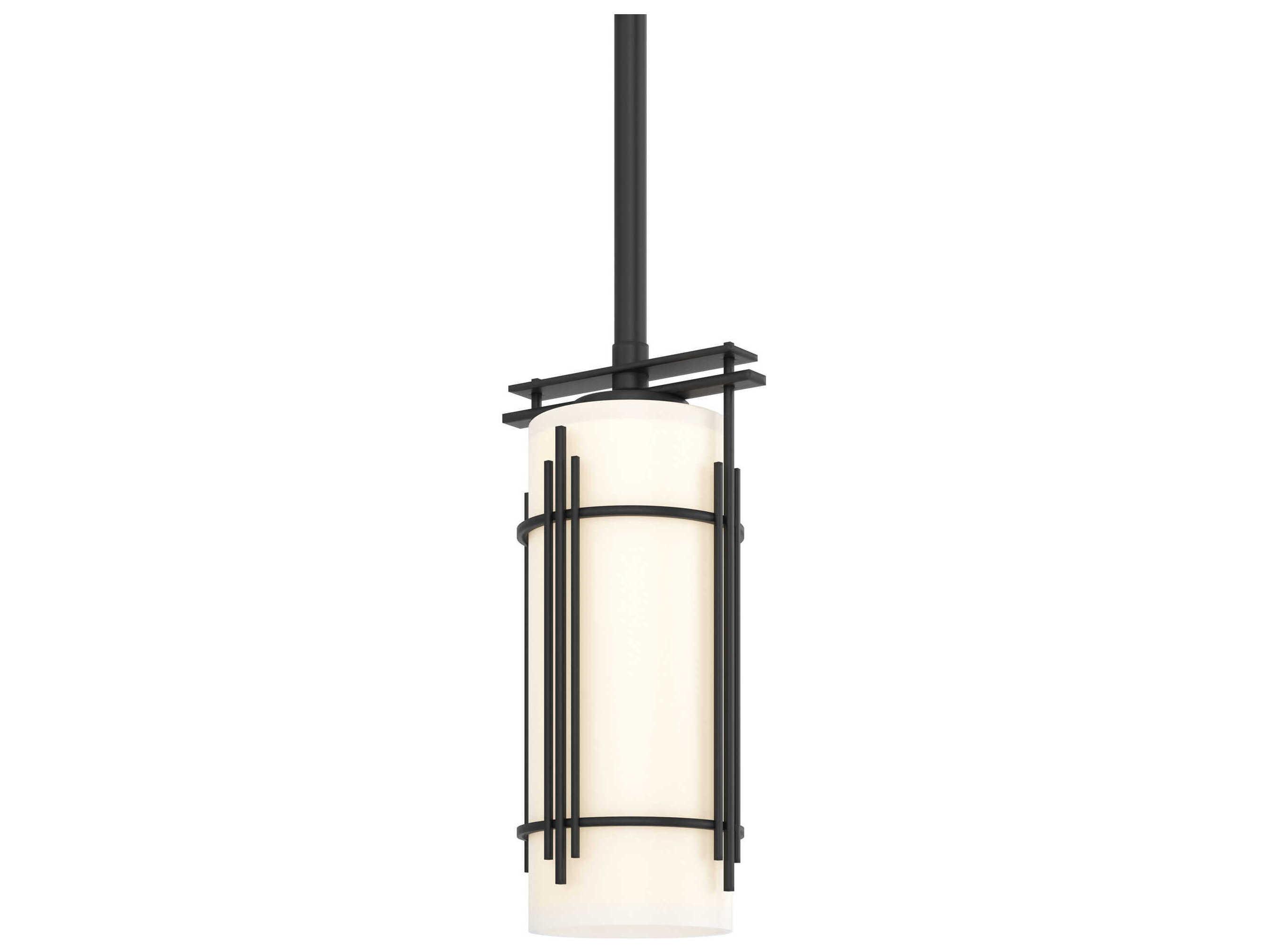 Hubbardton Forge Paralline 1-Light Glass Cylinder Mini Pendant