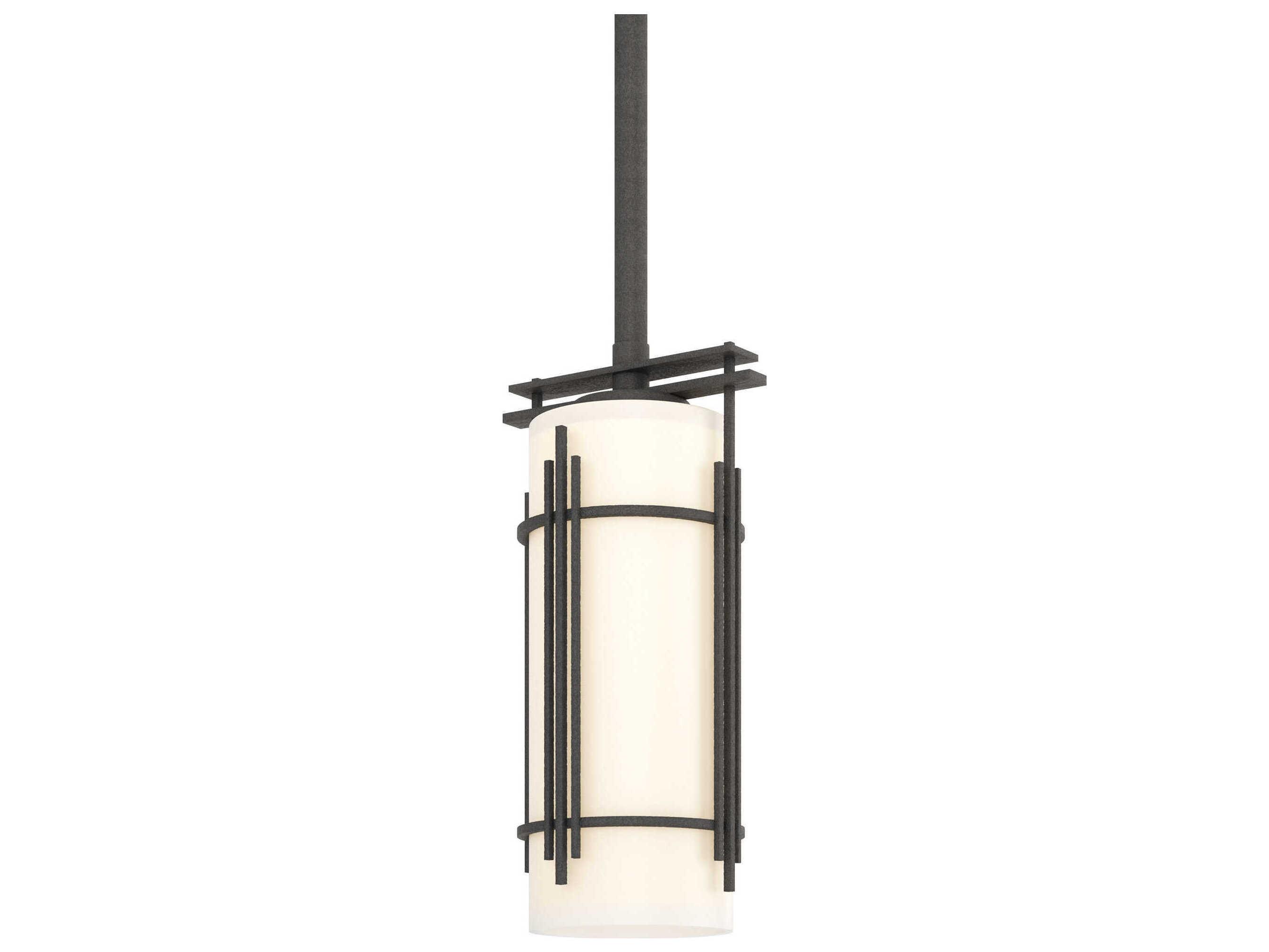 Hubbardton Forge Paralline 1-Light Glass Cylinder Mini Pendant