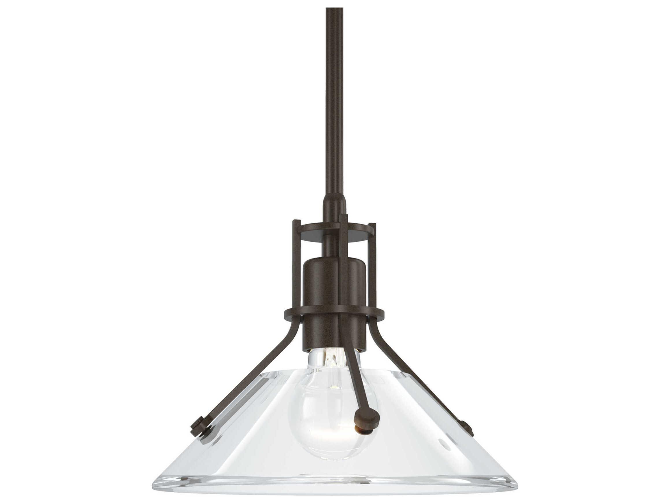 Hubbardton Forge Henry 1-Light Glass Mini Pendant