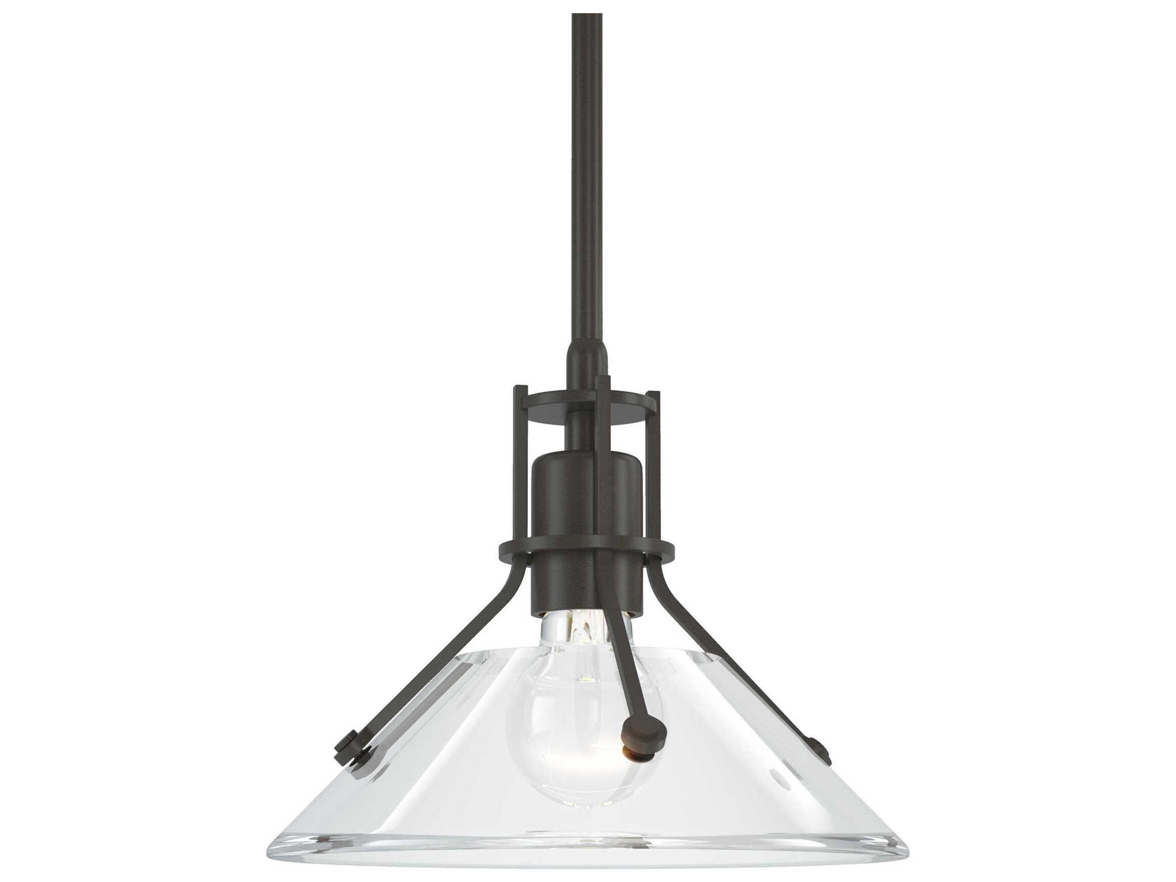 Hubbardton Forge Henry 1-Light Glass Mini Pendant