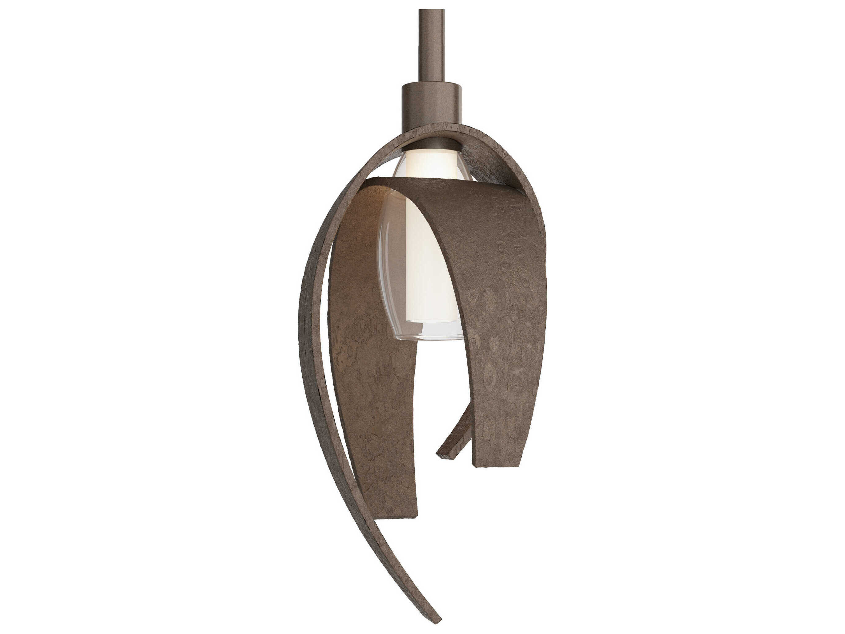 Hubbardton Forge Corona 1-Light Glass Mini Pendant