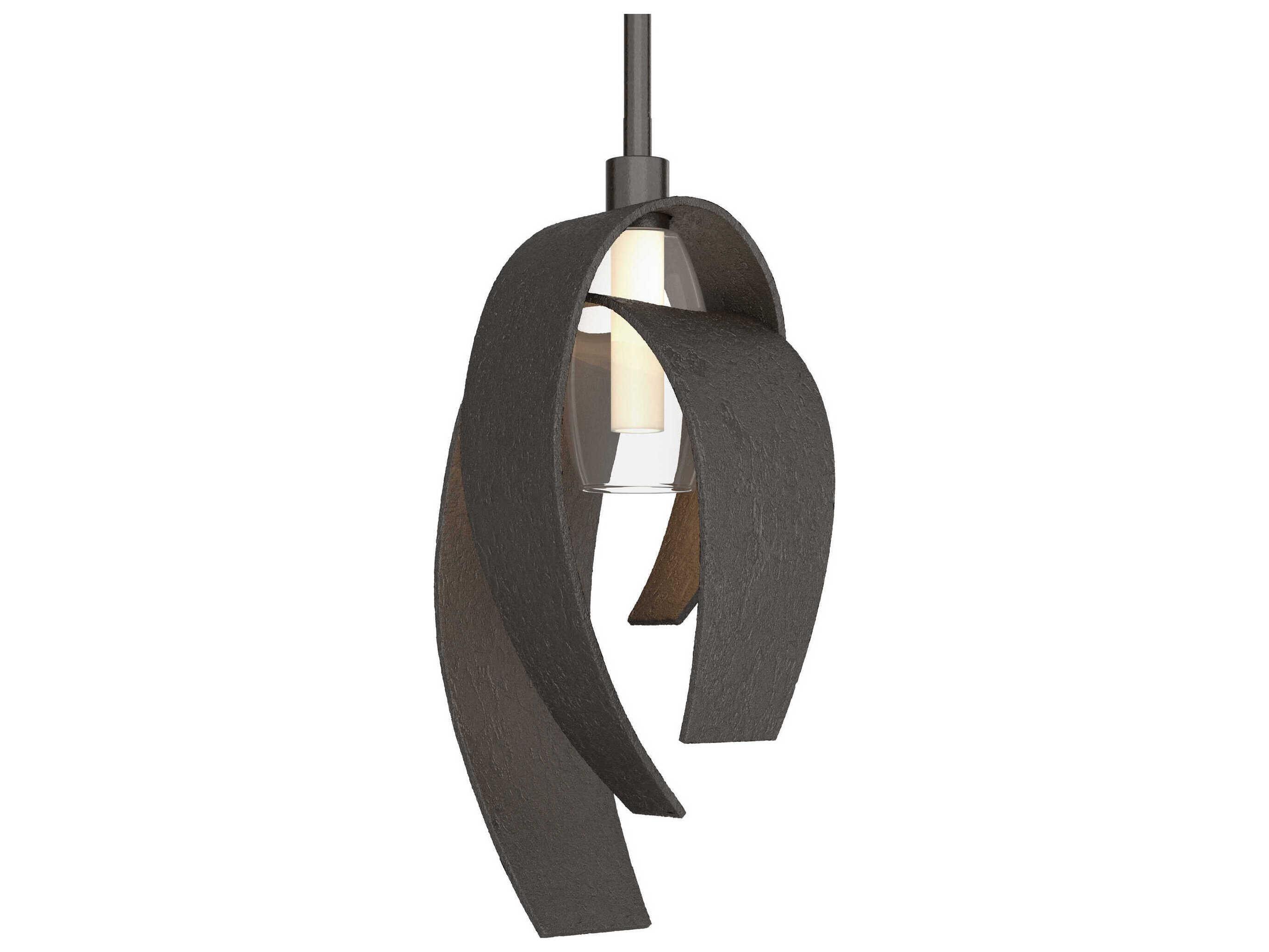 Hubbardton Forge Corona 1-Light Glass Mini Pendant