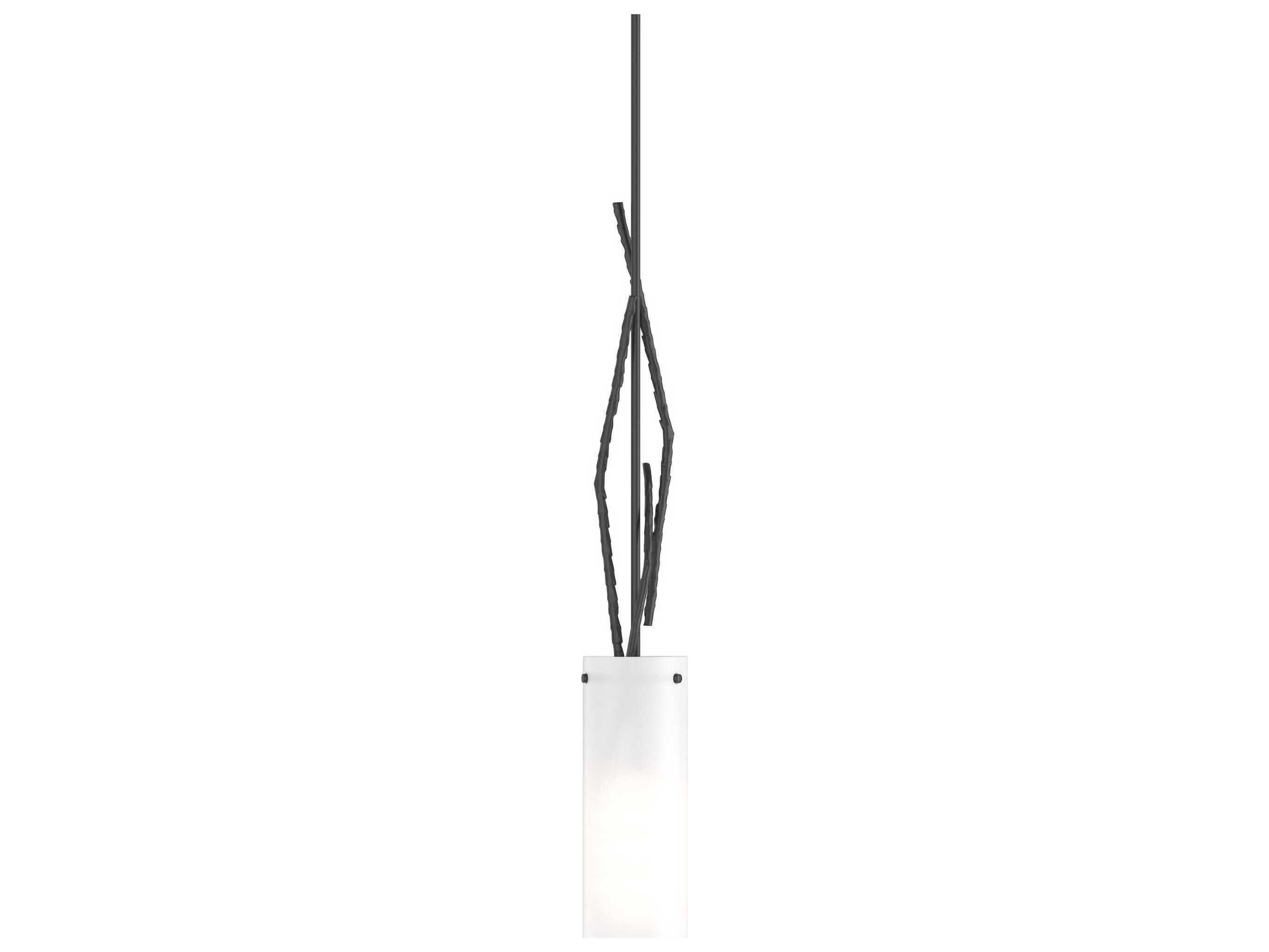 Hubbardton Forge Brindille 1-Light Glass Cylinder Mini Pendant