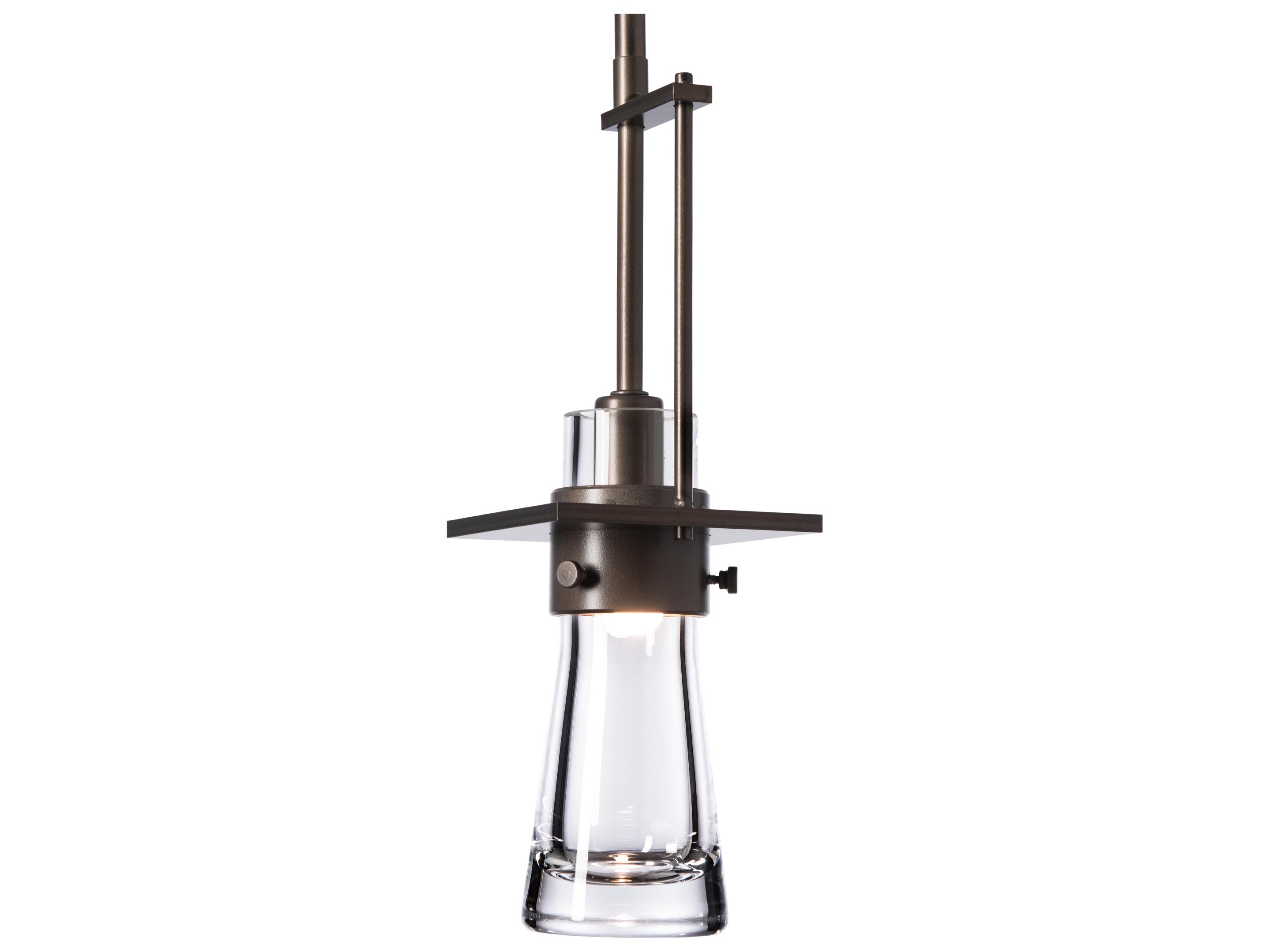 Hubbardton Forge Erlenmeyer 1-Light Glass Mini Pendant