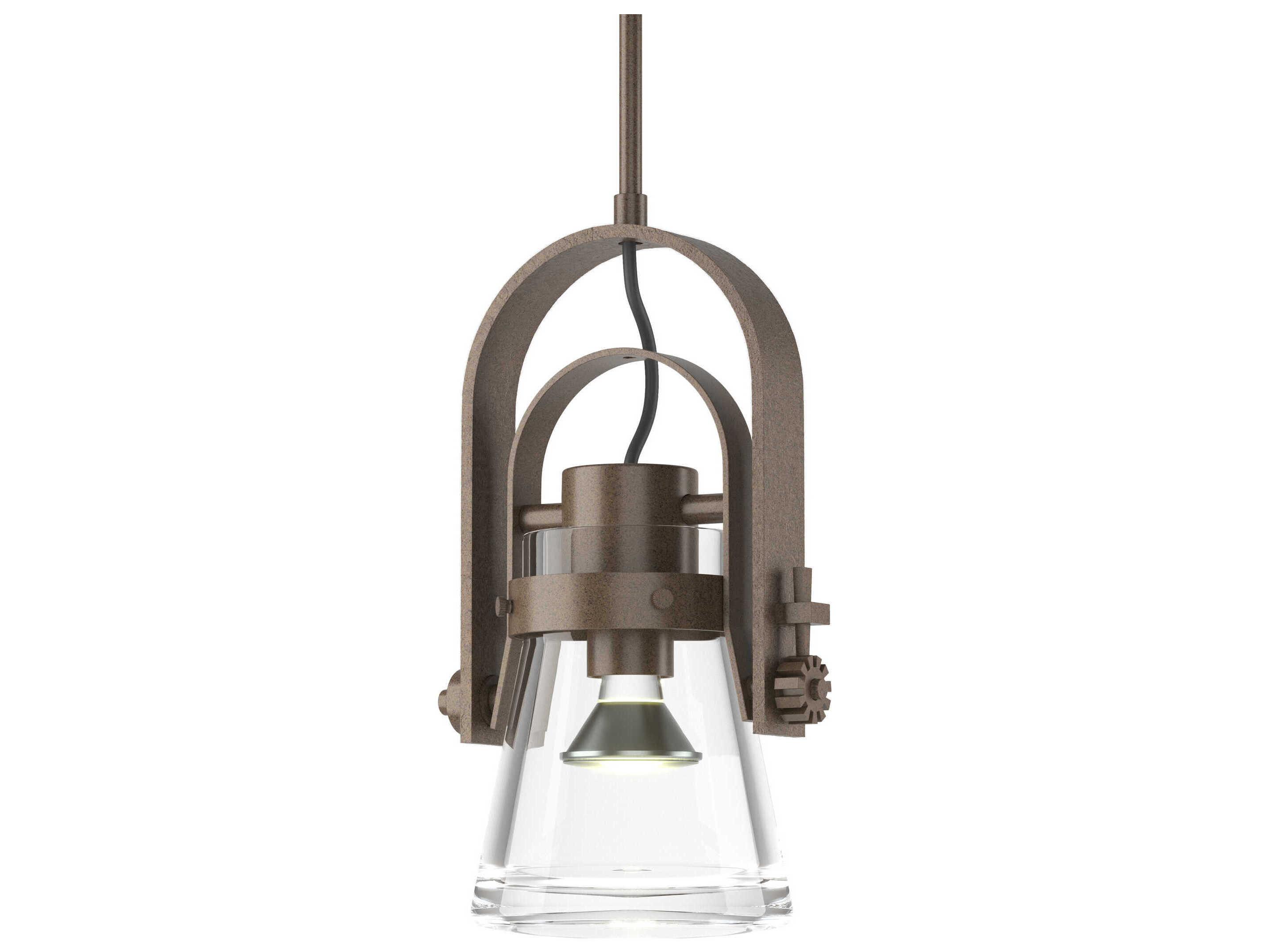 Hubbardton Forge Erlenmeyer 1-Light Glass Mini Pendant