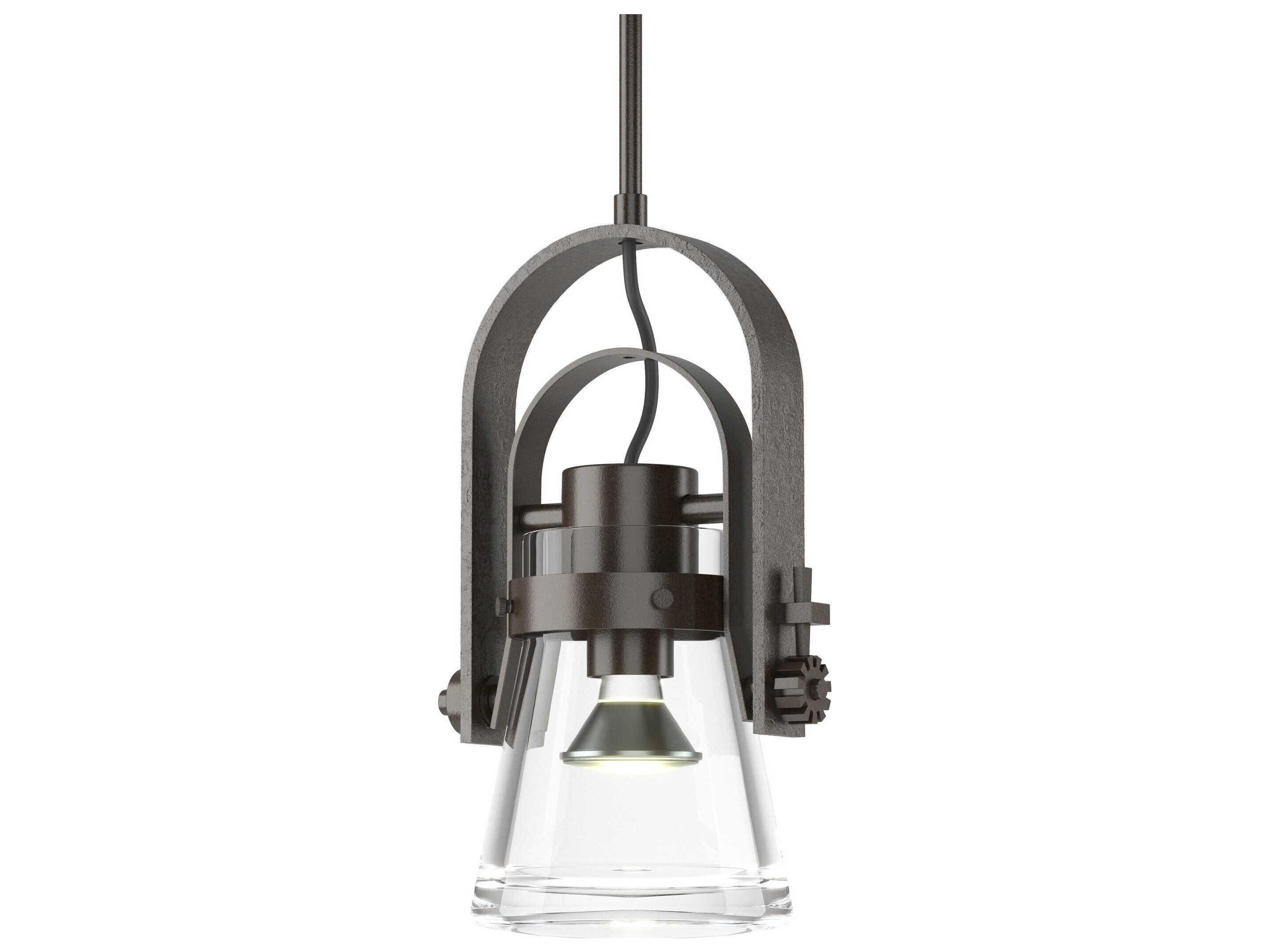 Hubbardton Forge Erlenmeyer 1-Light Glass Mini Pendant