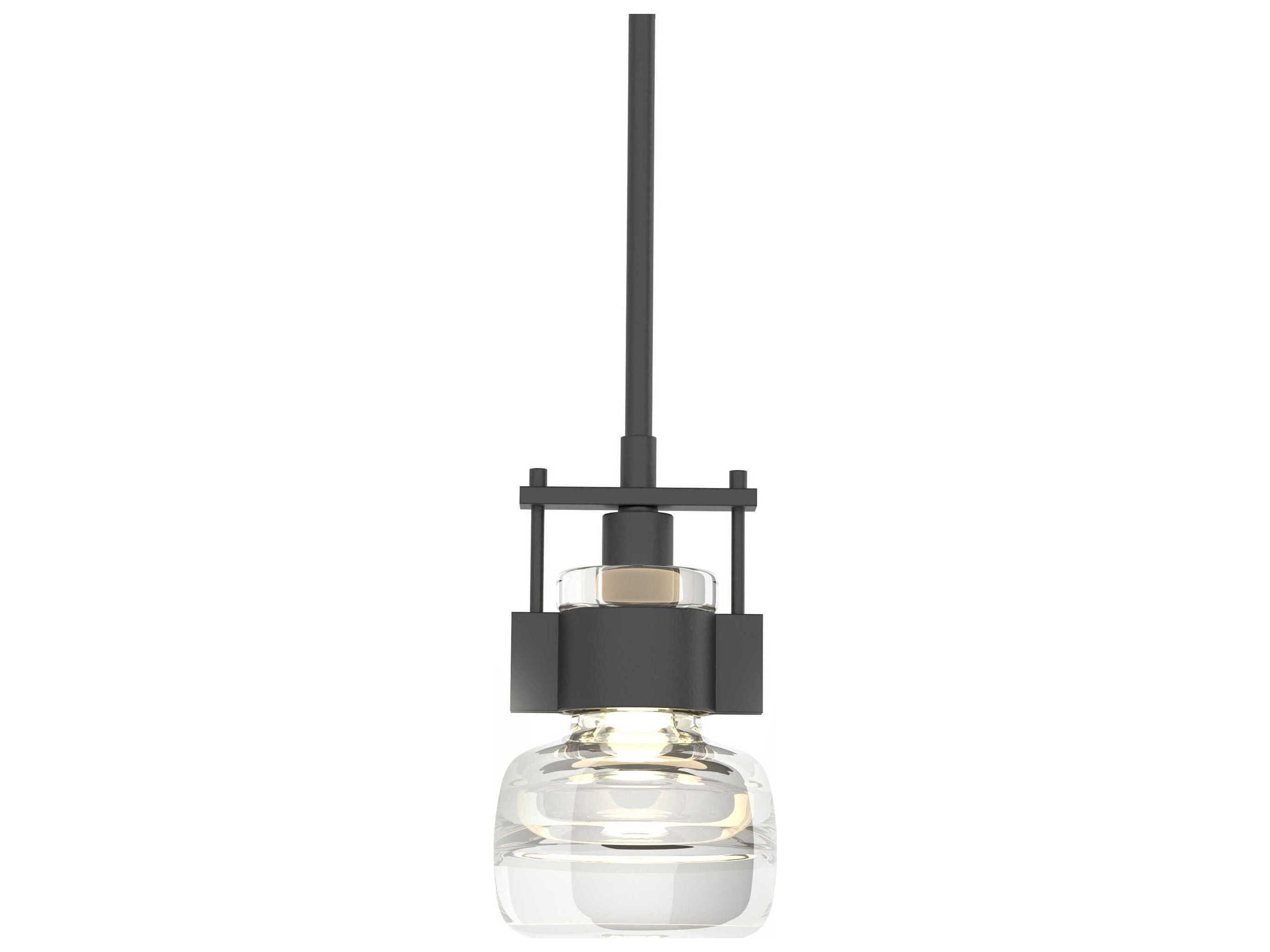 Hubbardton Forge Cuff 1-Light Glass Mini Pendant