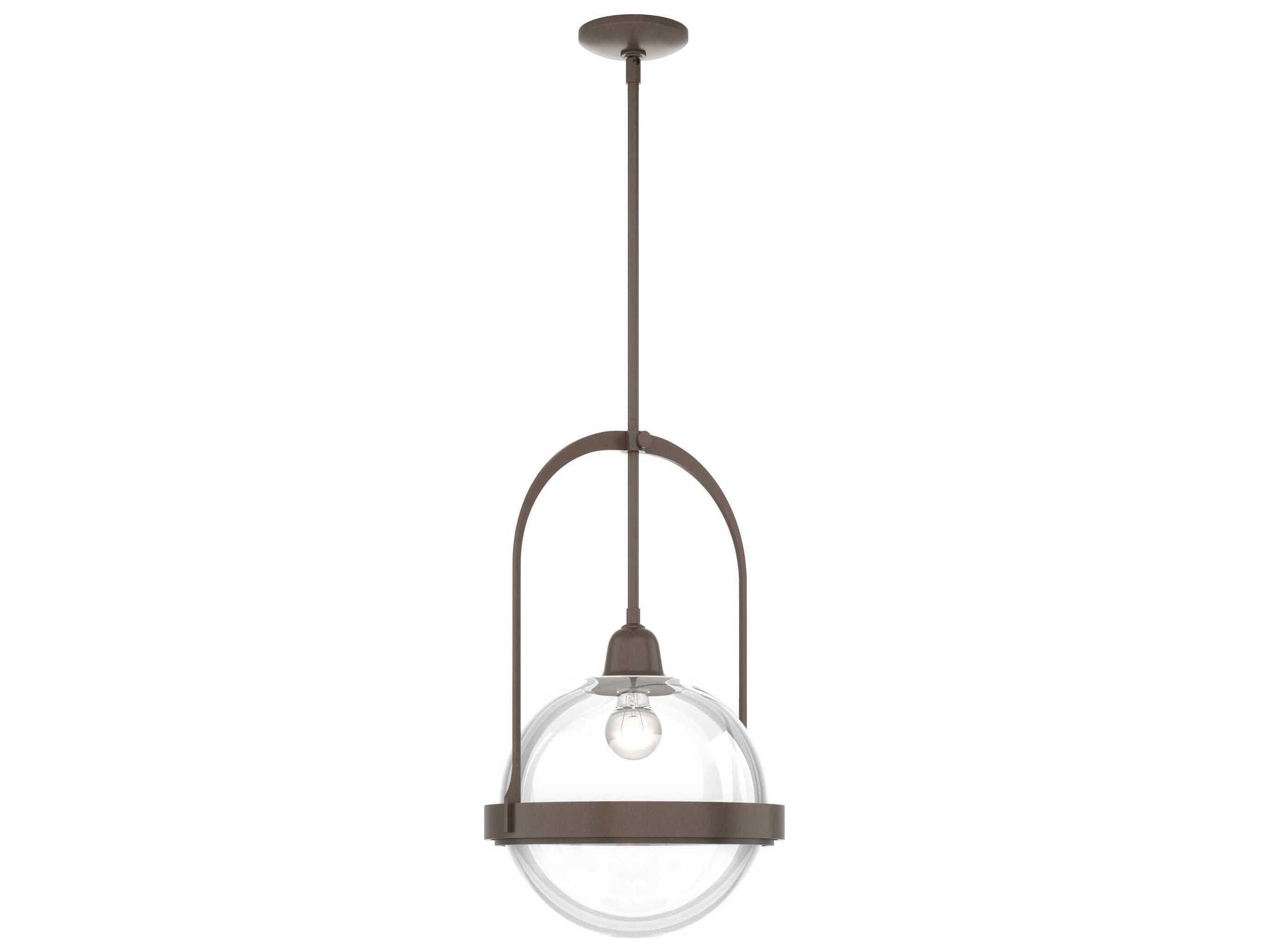 Hubbardton Forge Atlas 1-Light Glass Globe Pendant