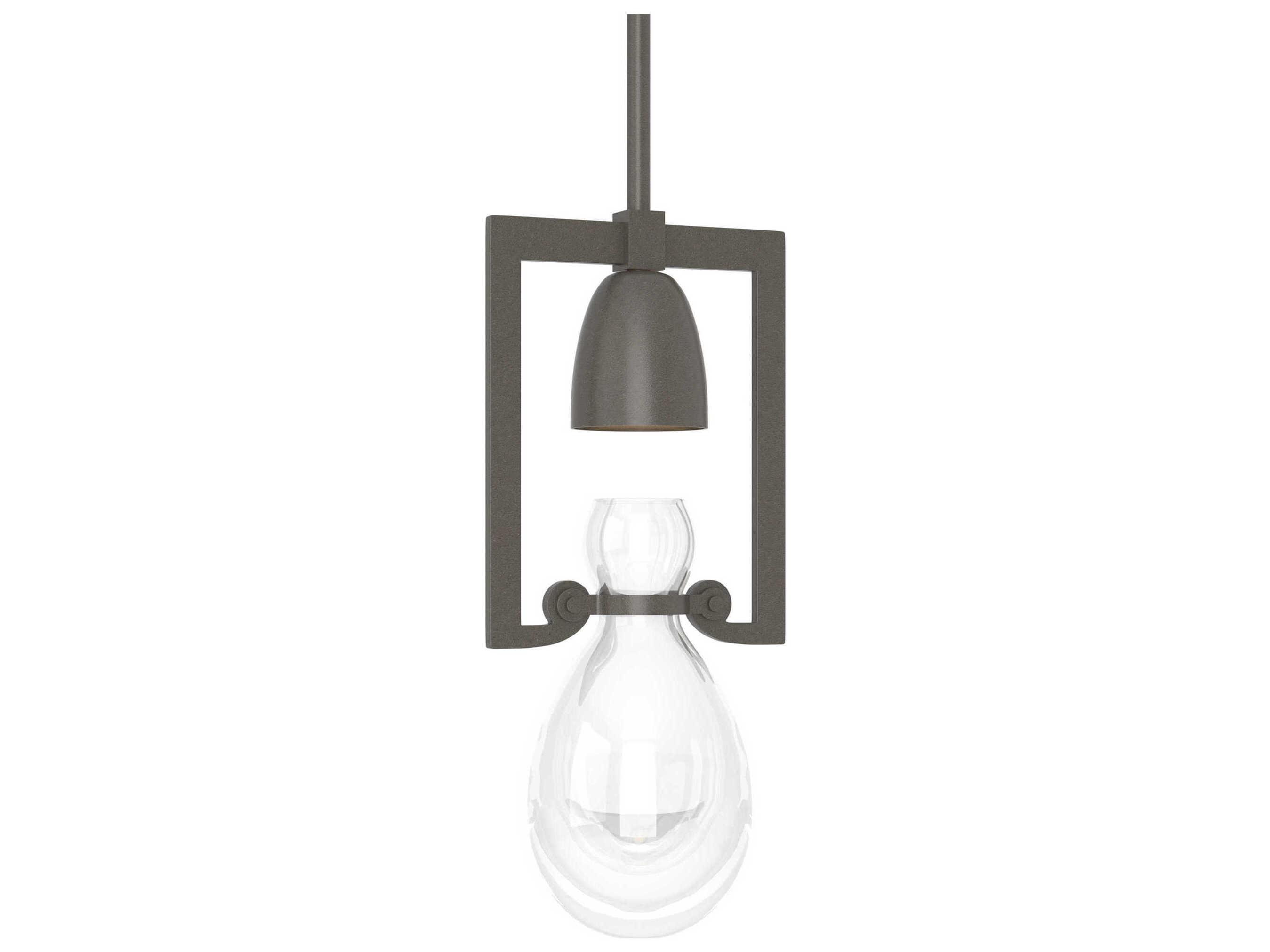 Hubbardton Forge Apothecary 1-Light Glass Mini Pendant