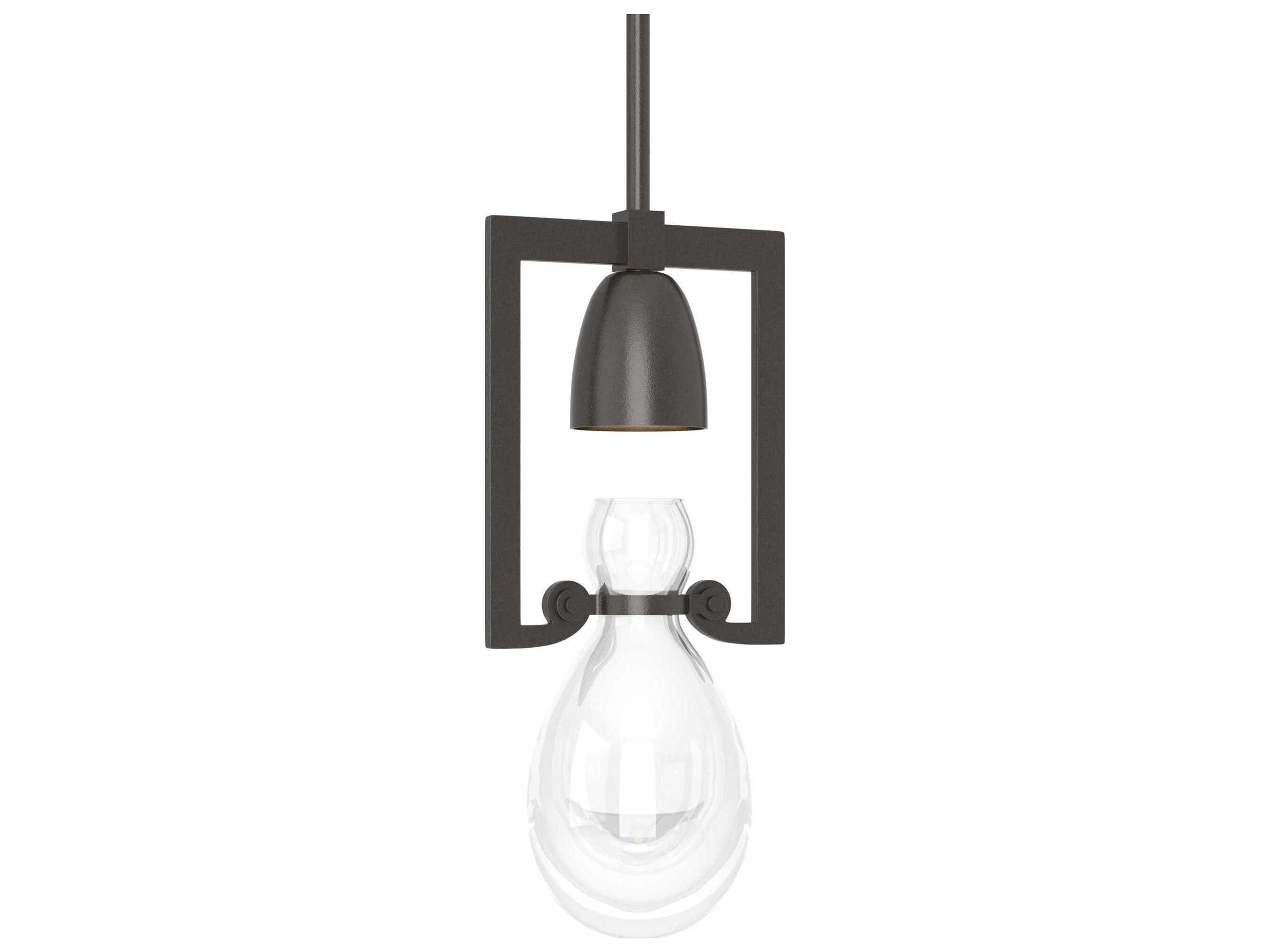 Hubbardton Forge Apothecary 1-Light Glass Mini Pendant