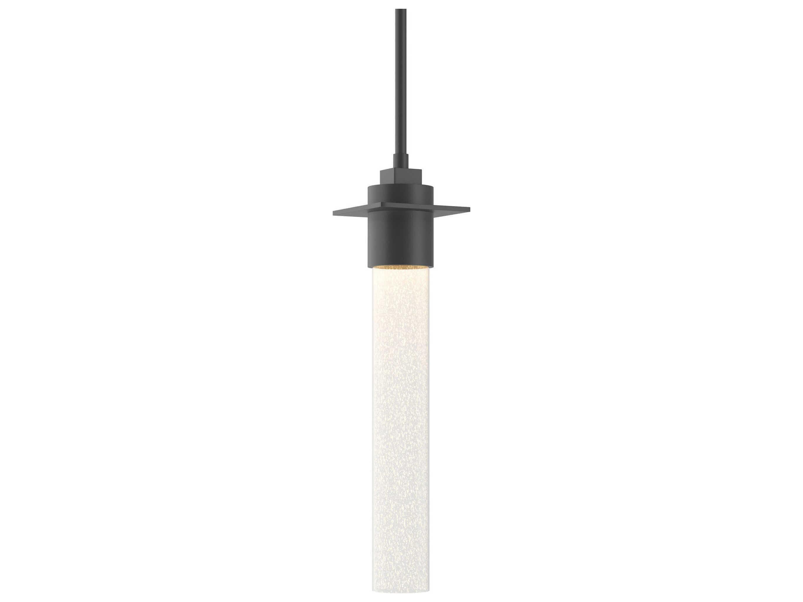 Hubbardton Forge Airis 1-Light Glass Cylinder Mini Pendant