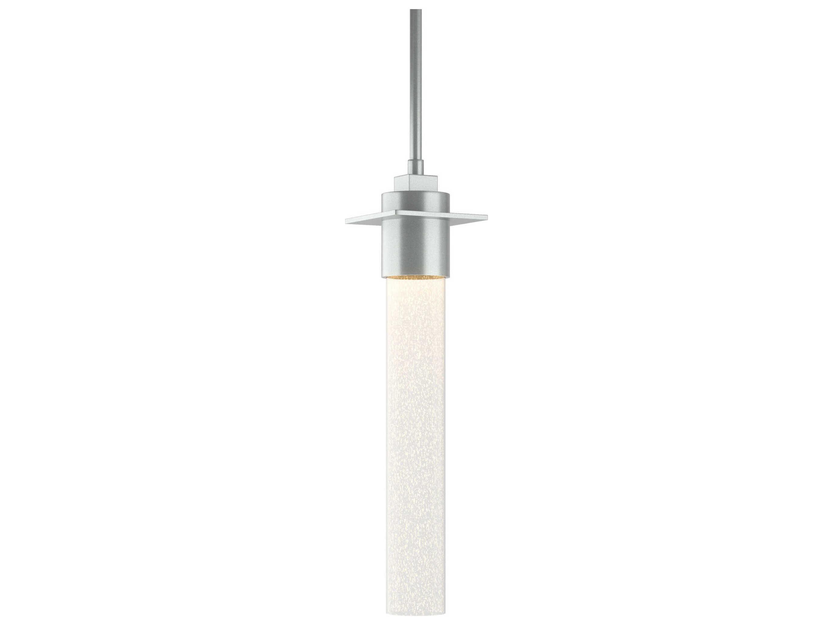 Hubbardton Forge Airis 1-Light Glass Cylinder Mini Pendant