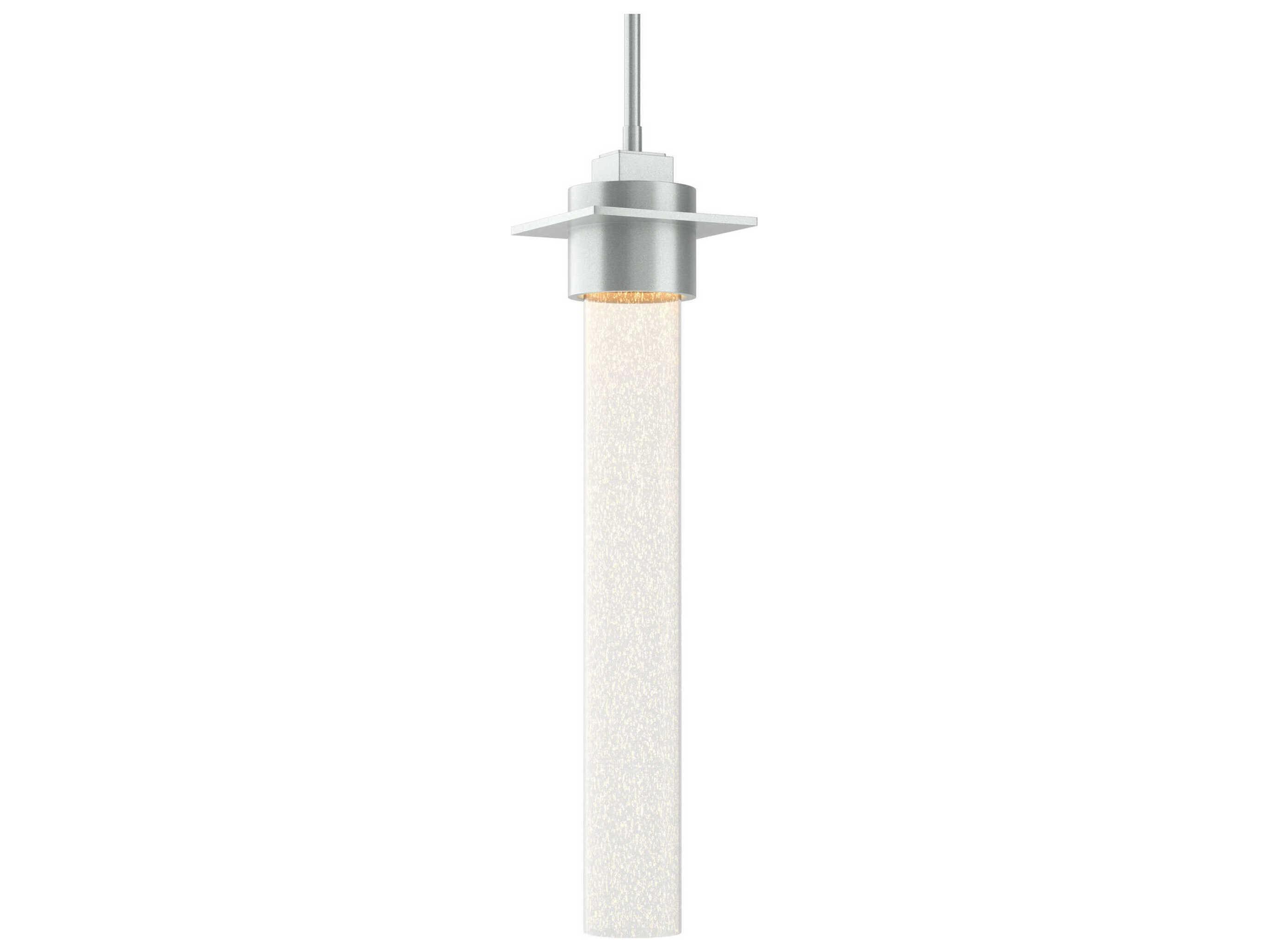 Hubbardton Forge Airis 1-Light Glass Cylinder Mini Pendant