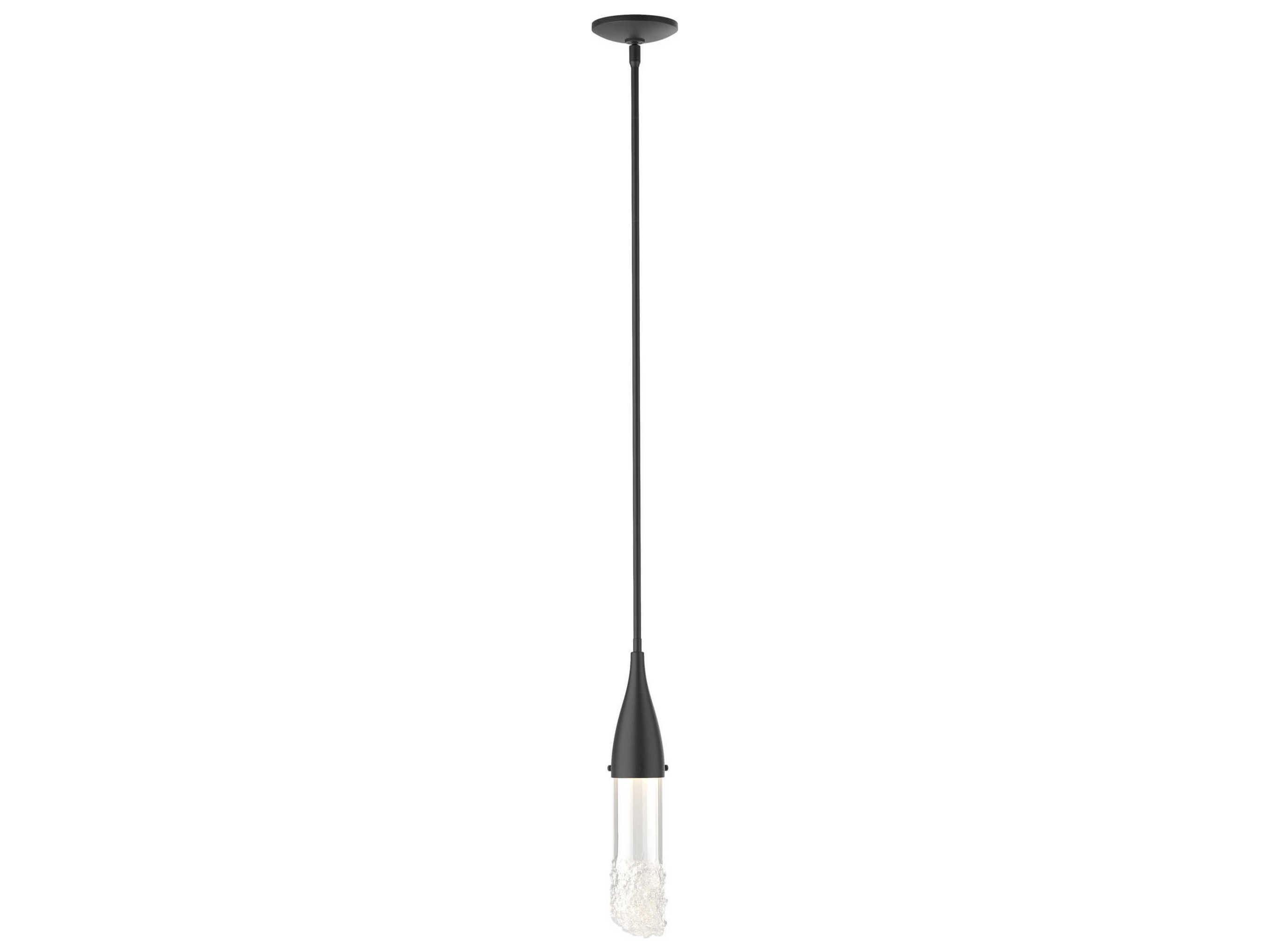Hubbardton Forge Fritz 1-Light Glass Cylinder Mini Pendant