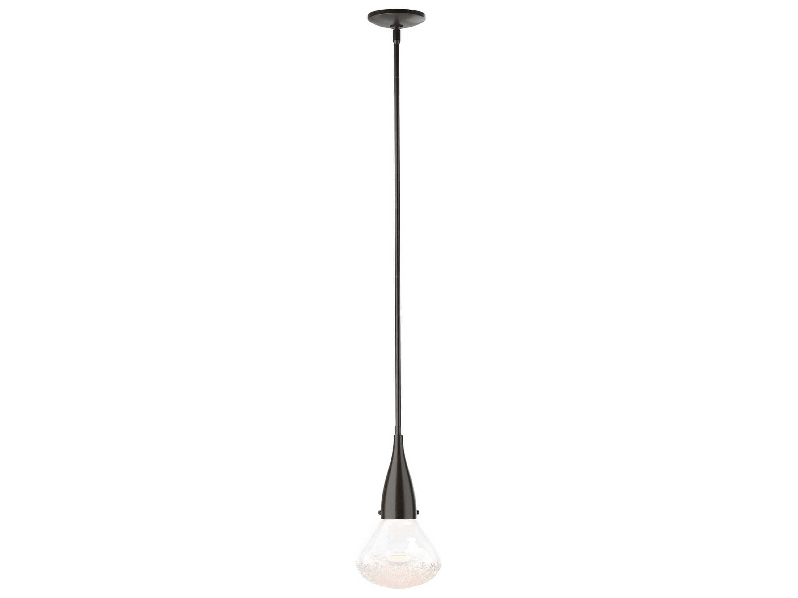 Hubbardton Forge Fritz 1-Light Glass Mini Pendant