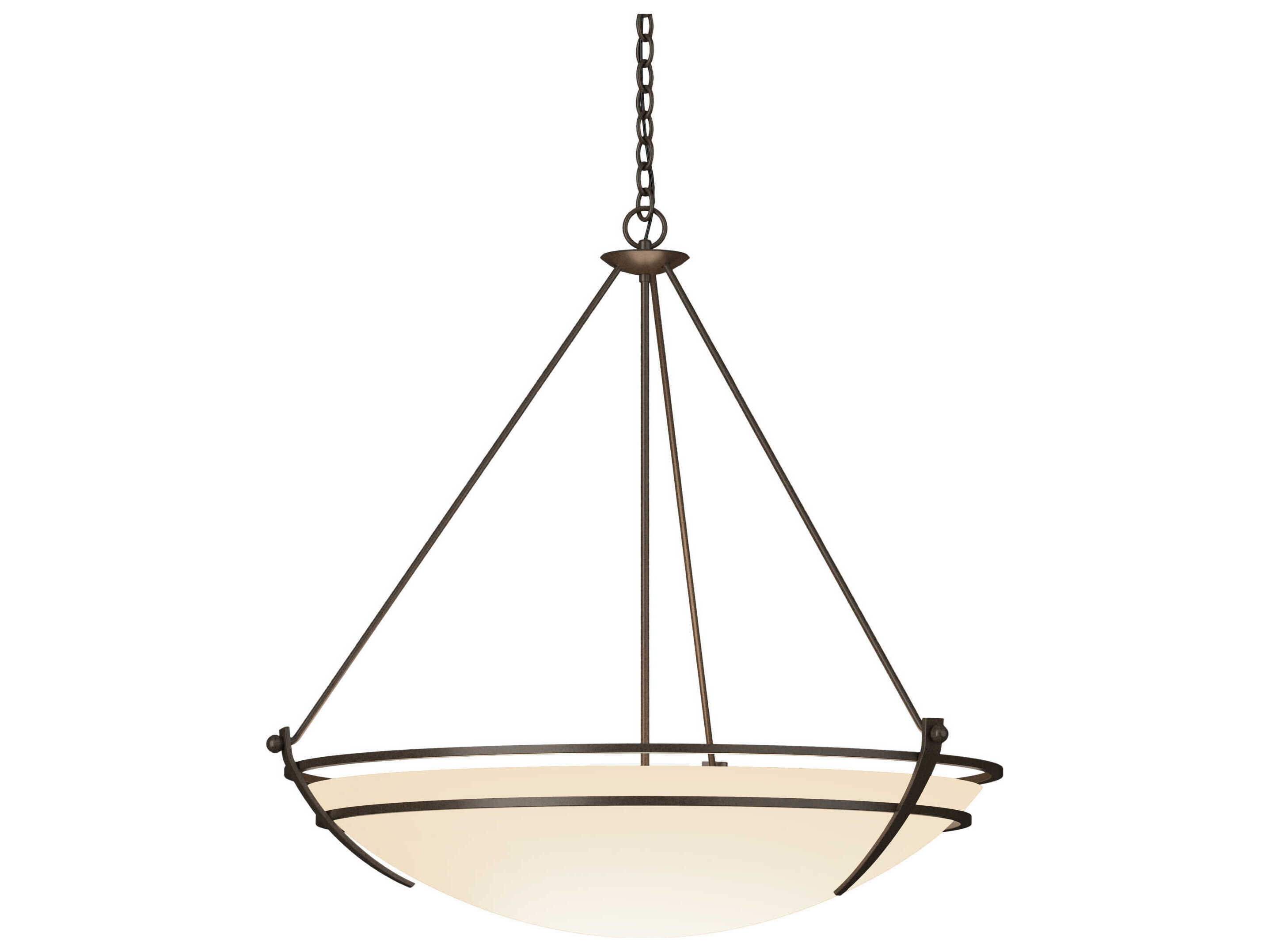 Hubbardton Forge Presidio Tryne 3-Light Glass Bowl Pendant
