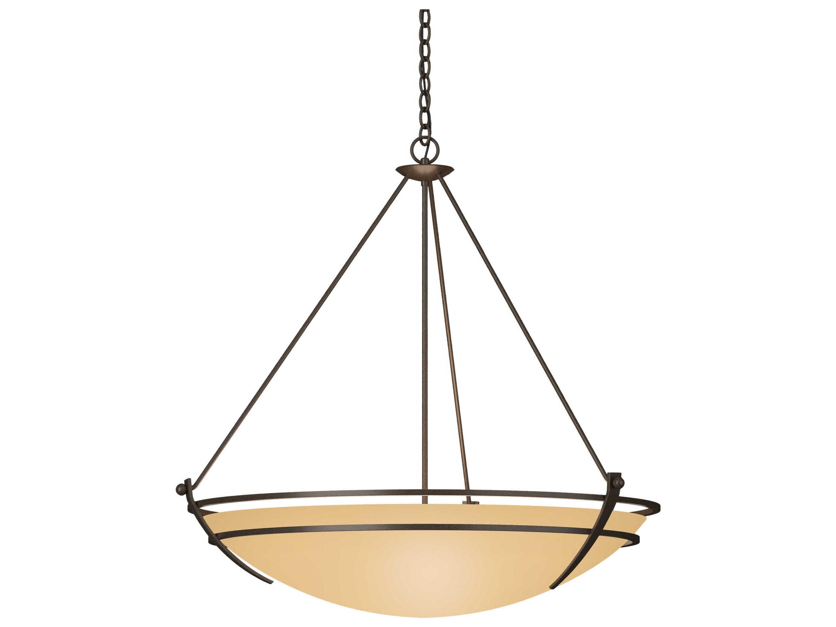 Hubbardton Forge Presidio Tryne 3-Light Glass Bowl Pendant