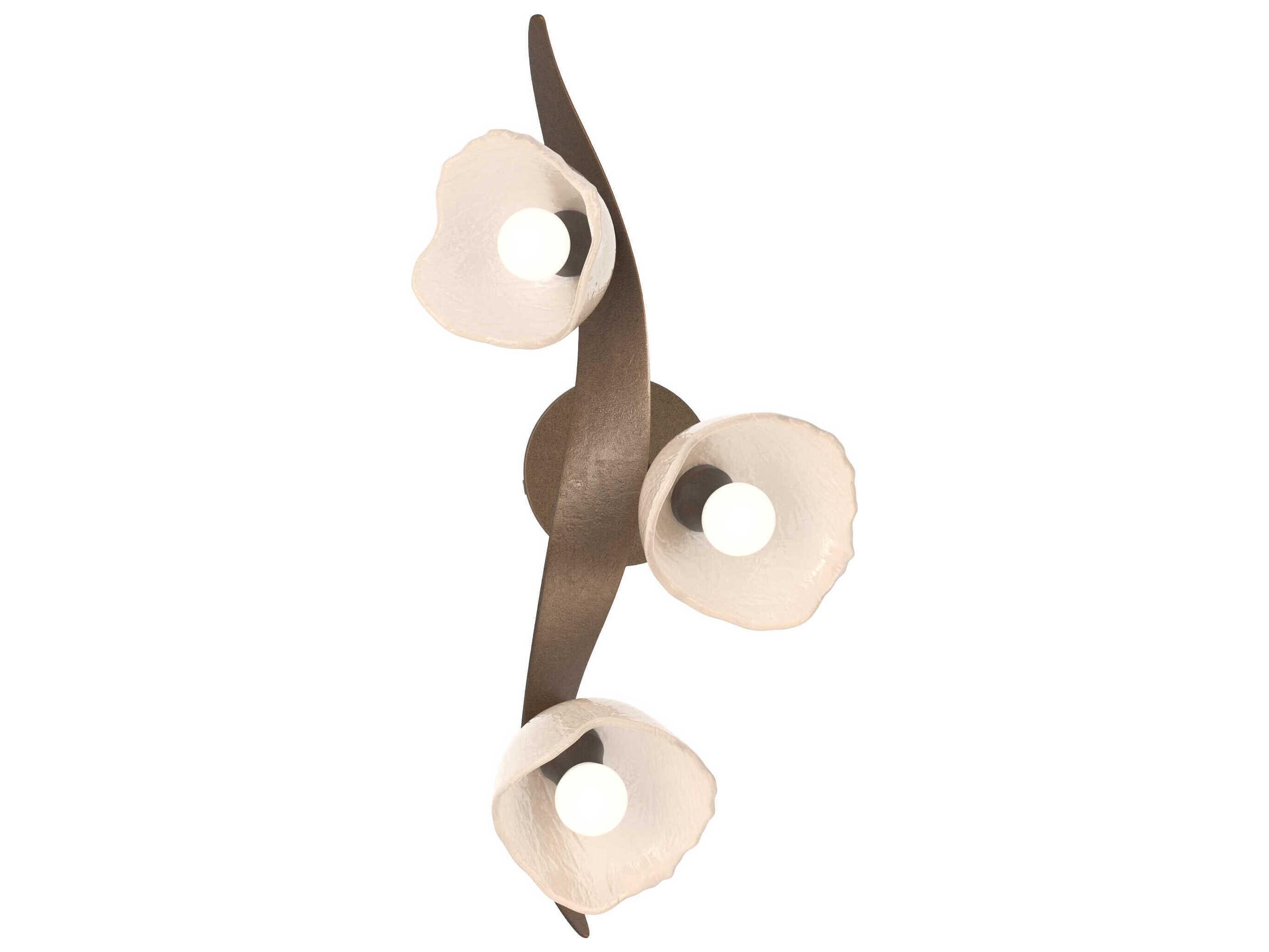 Hubbardton Forge Mika 3-Light Wall Sconce