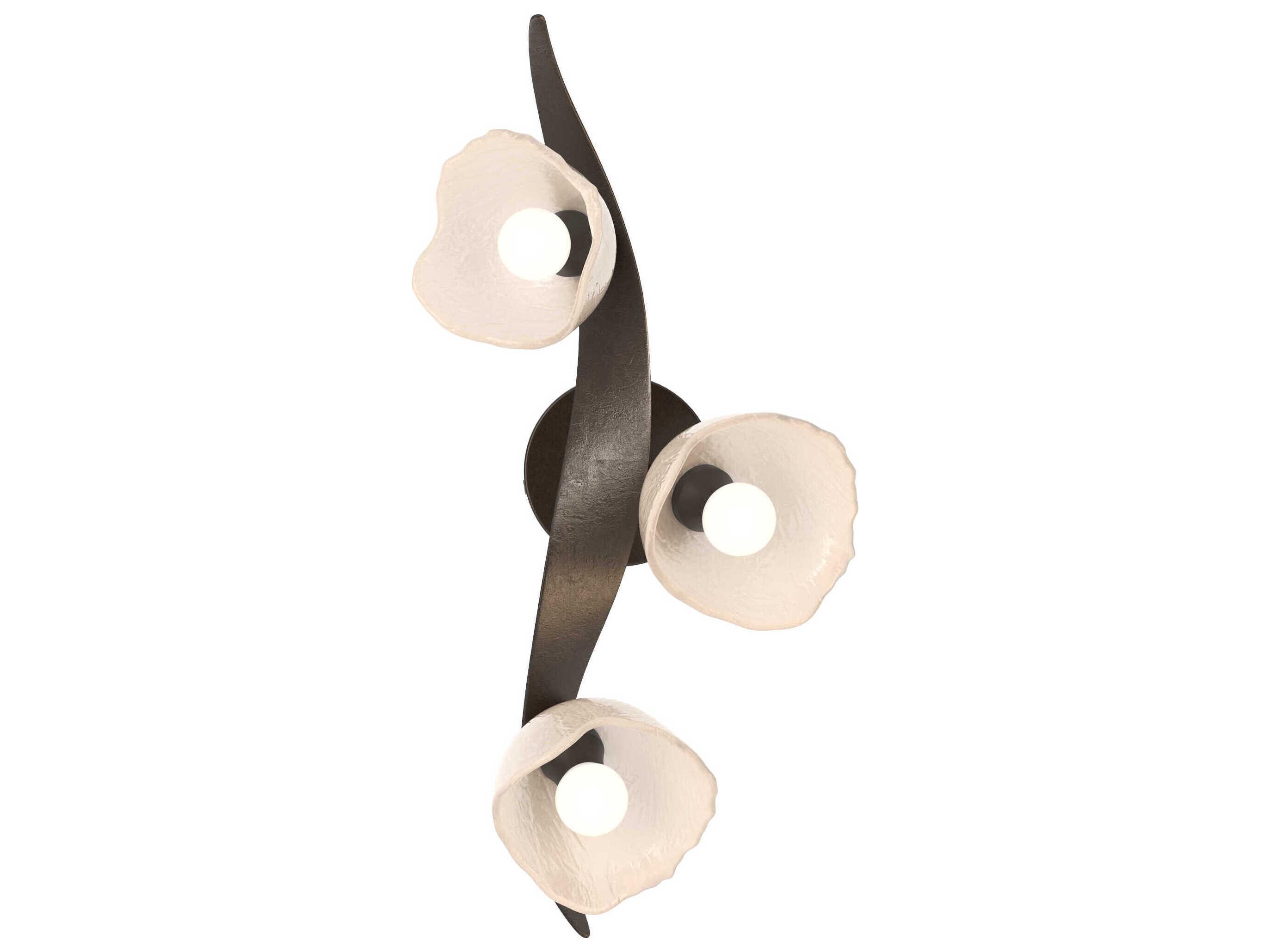 Hubbardton Forge Mika 3-Light Wall Sconce
