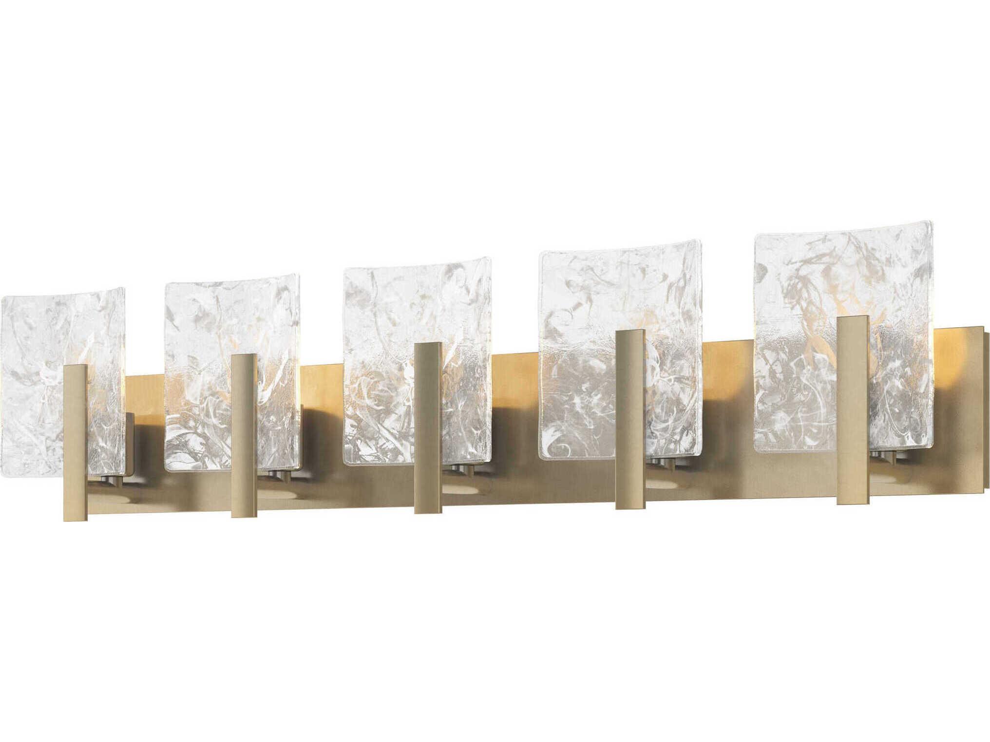 Hubbardton Forge Arc 5-Light Glass Vanity Light