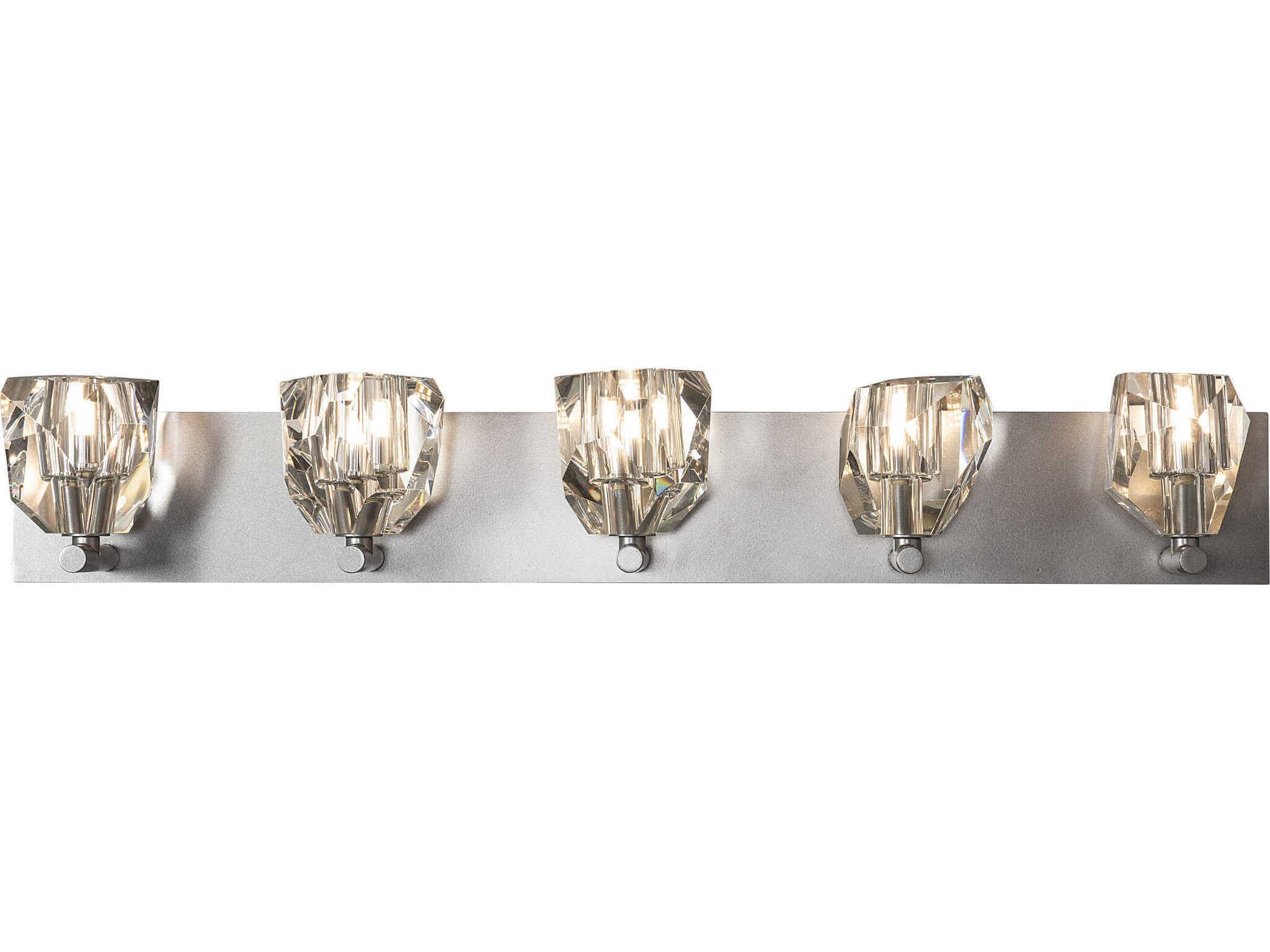 Hubbardton Forge Gatsby 5-Light Crystal Vanity Light