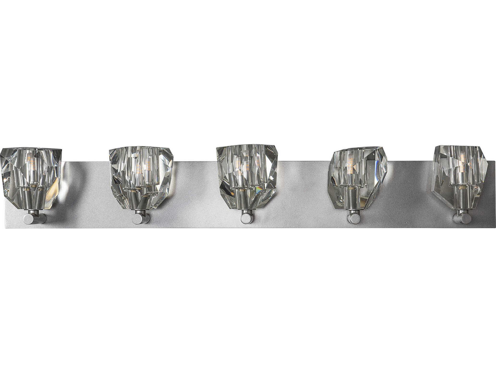 Hubbardton Forge Gatsby 5-Light Crystal Vanity Light