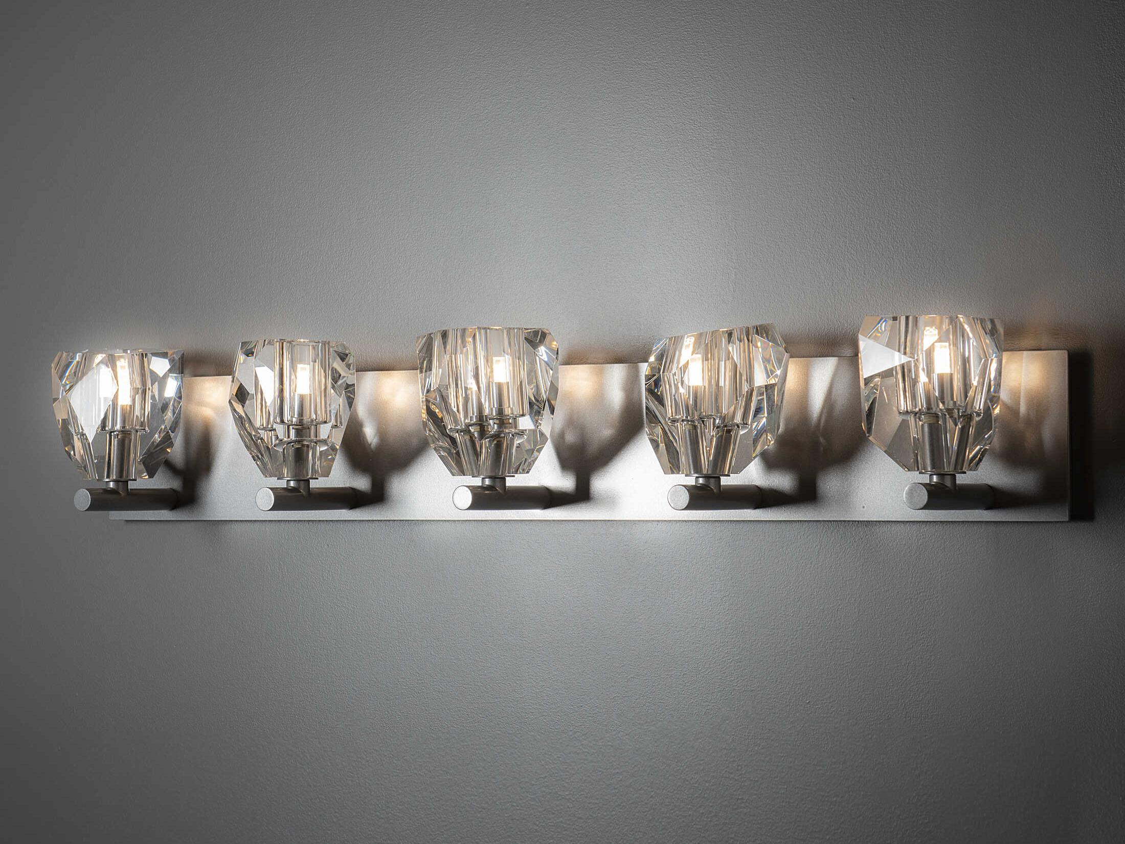 Hubbardton Forge Gatsby 5-Light Crystal Vanity Light