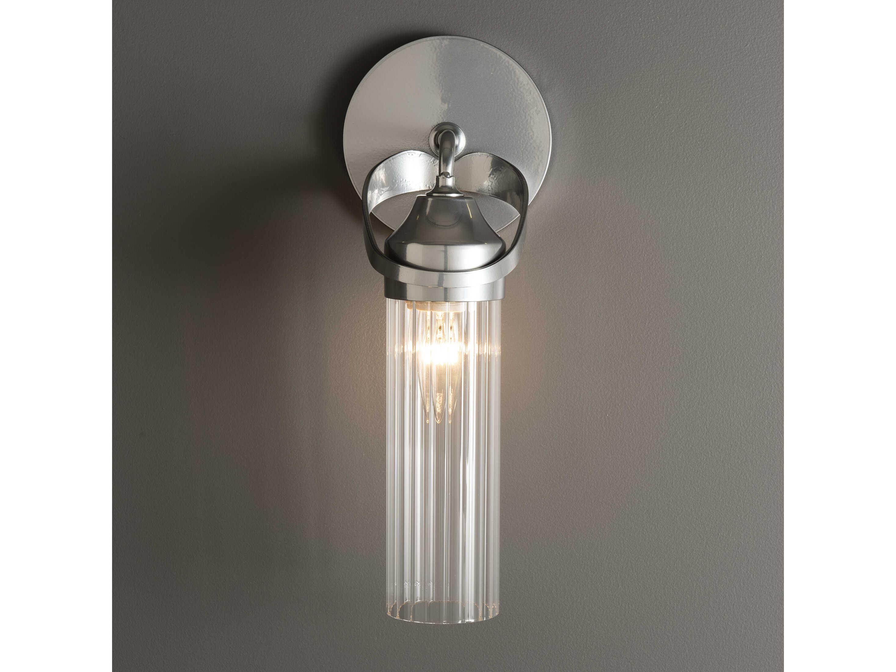 Hubbardton Forge Bow 1-Light Glass Wall Sconce