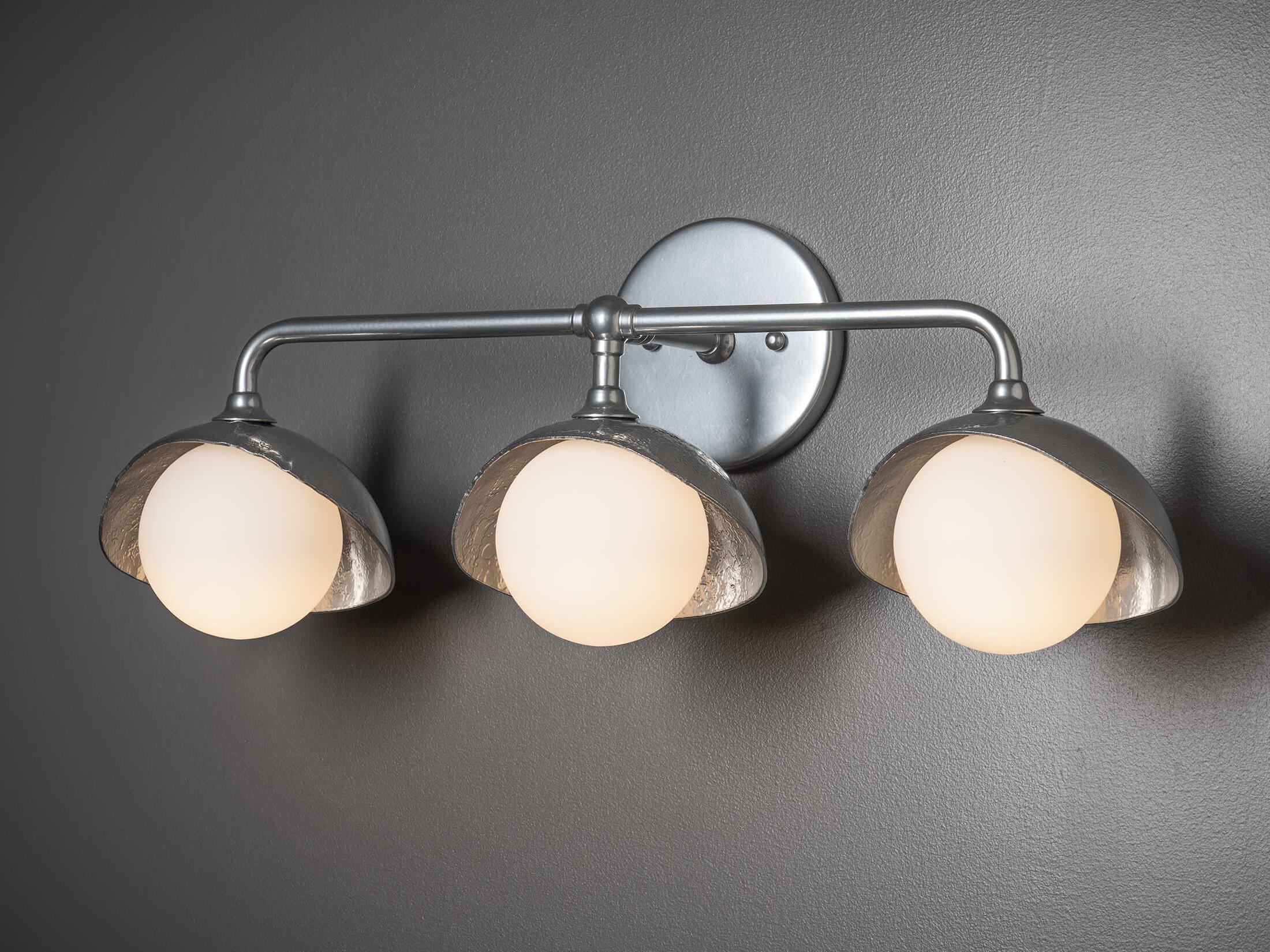 Hubbardton Forge Brooklyn 3-Light Glass Vanity Light