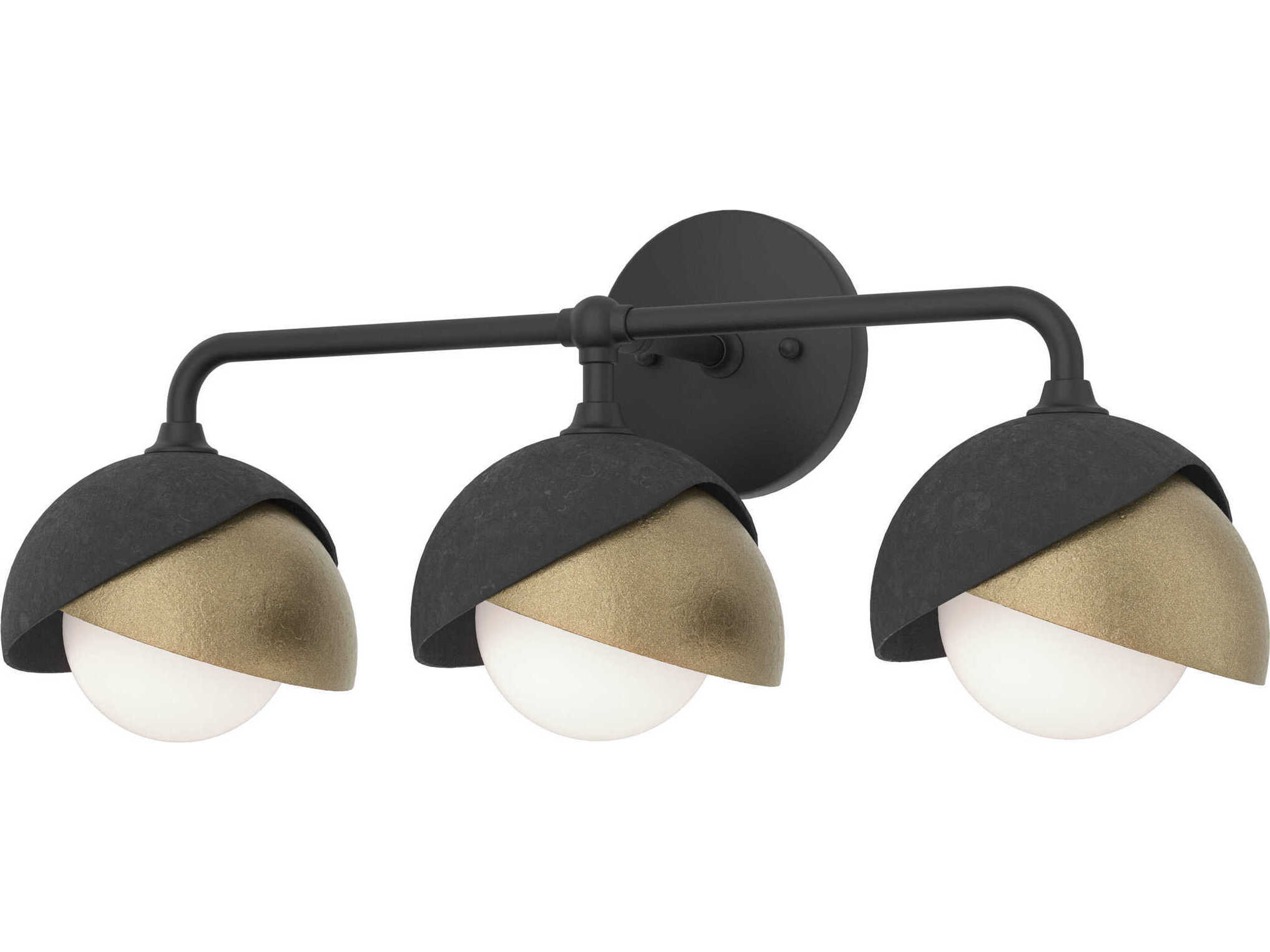 Hubbardton Forge Brooklyn 3-Light Glass Vanity Light