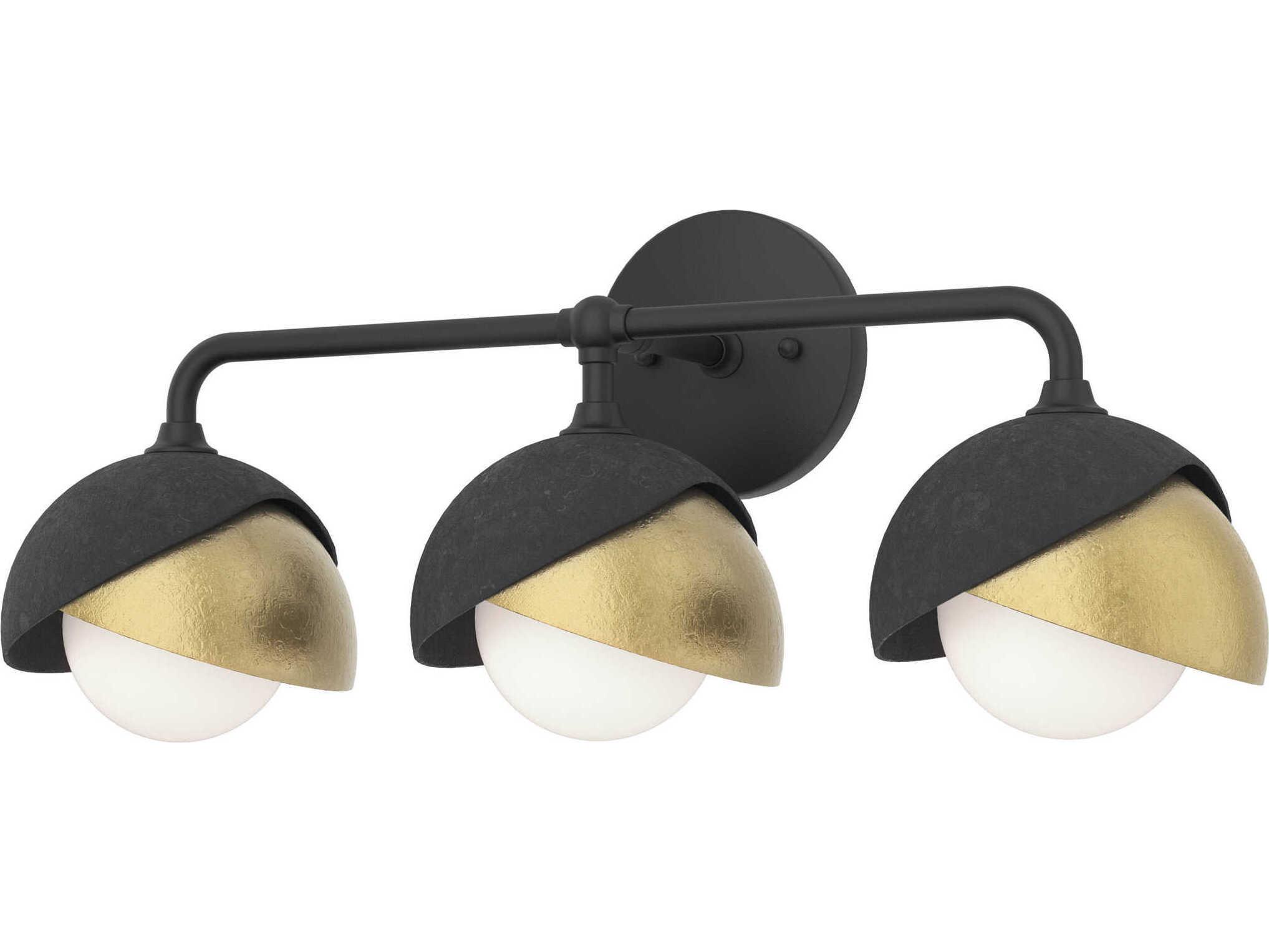 Hubbardton Forge Brooklyn 3-Light Glass Vanity Light