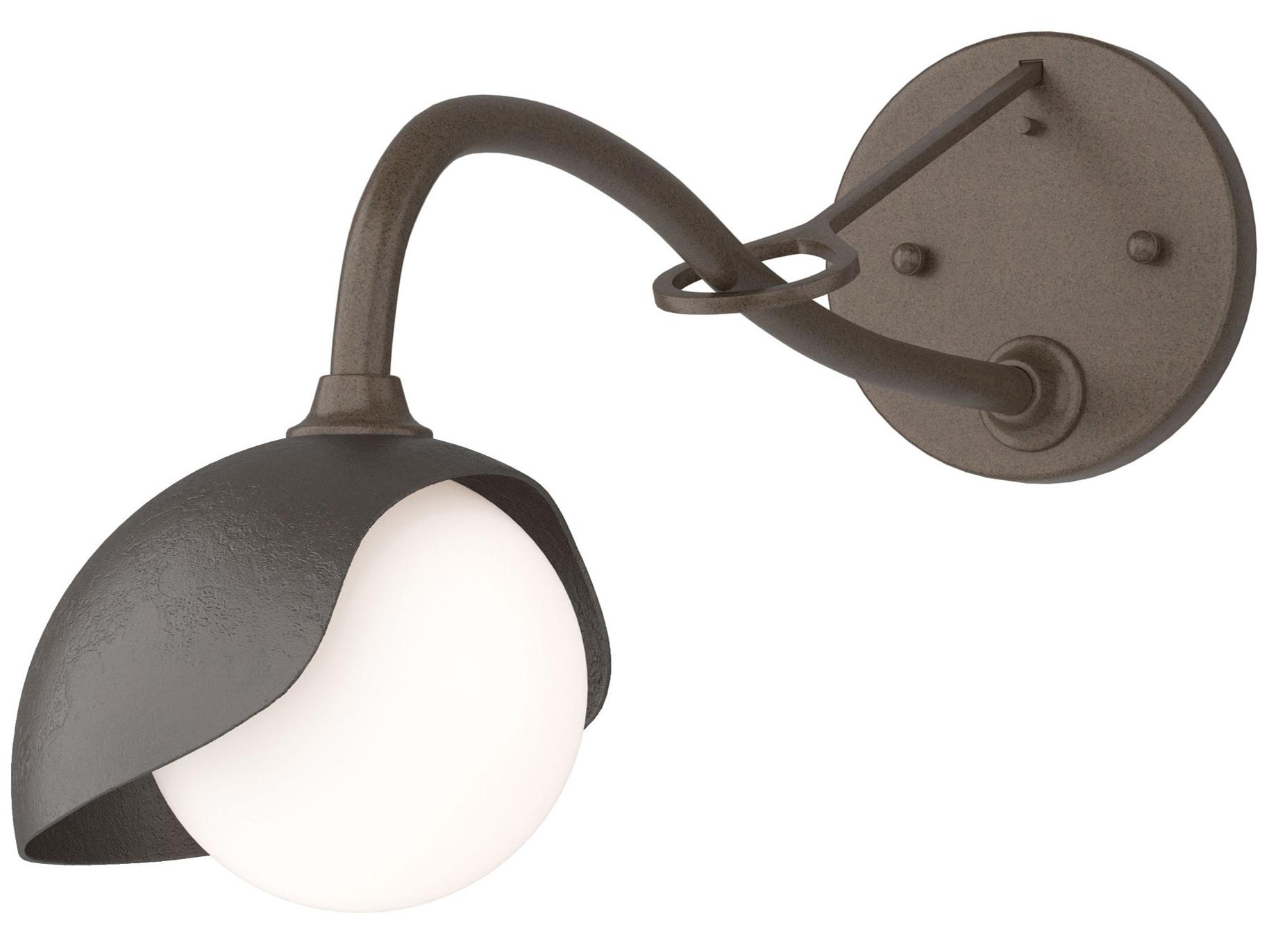 Hubbardton Forge Brooklyn 1-Light Glass Wall Sconce