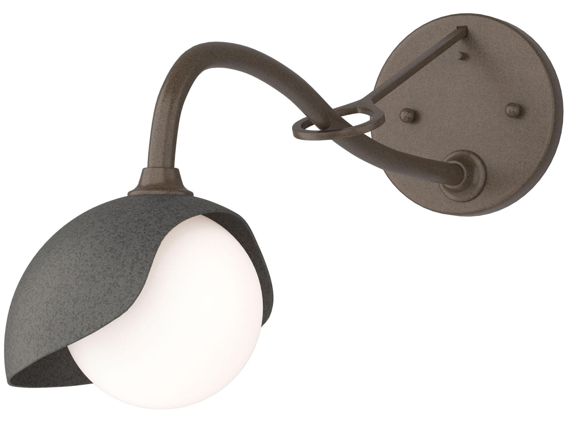 Hubbardton Forge Brooklyn 1-Light Glass Wall Sconce