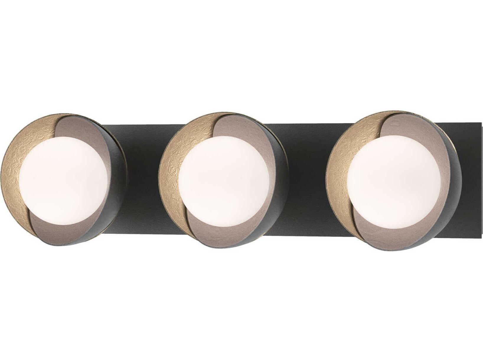 Hubbardton Forge Brooklyn 3-Light Glass Vanity Light