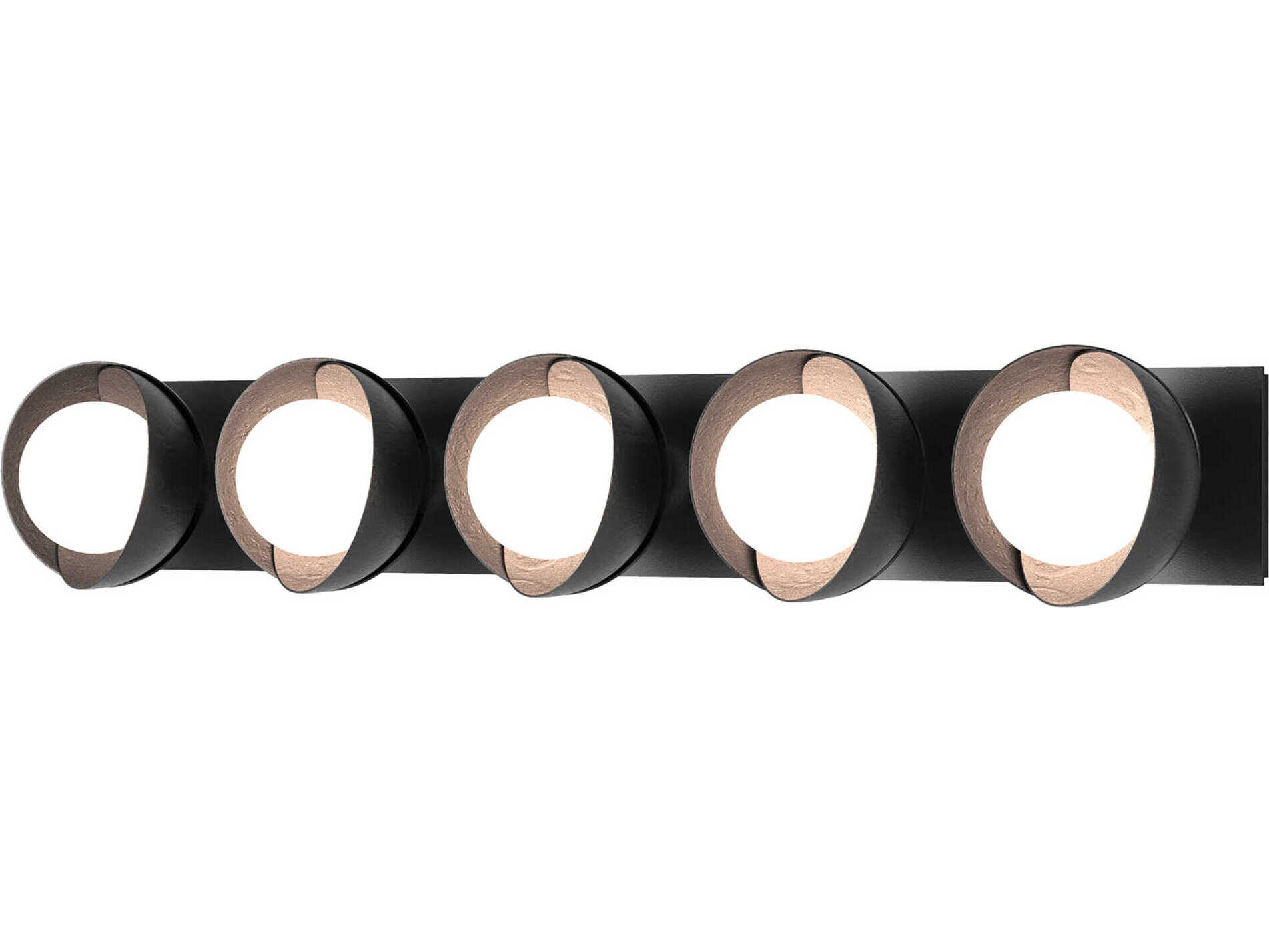 Hubbardton Forge Brooklyn 5-Light Glass Vanity Light