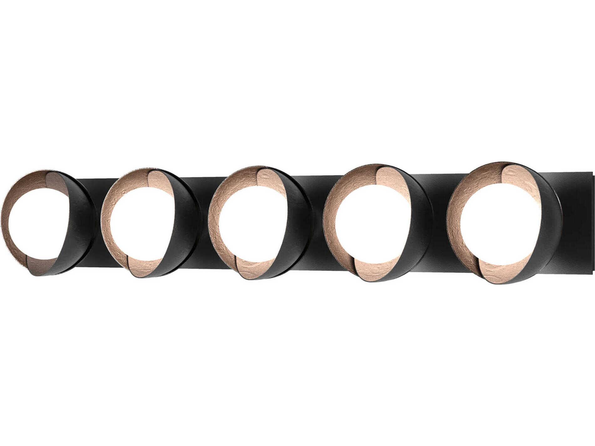 Hubbardton Forge Brooklyn 5-Light Glass Vanity Light